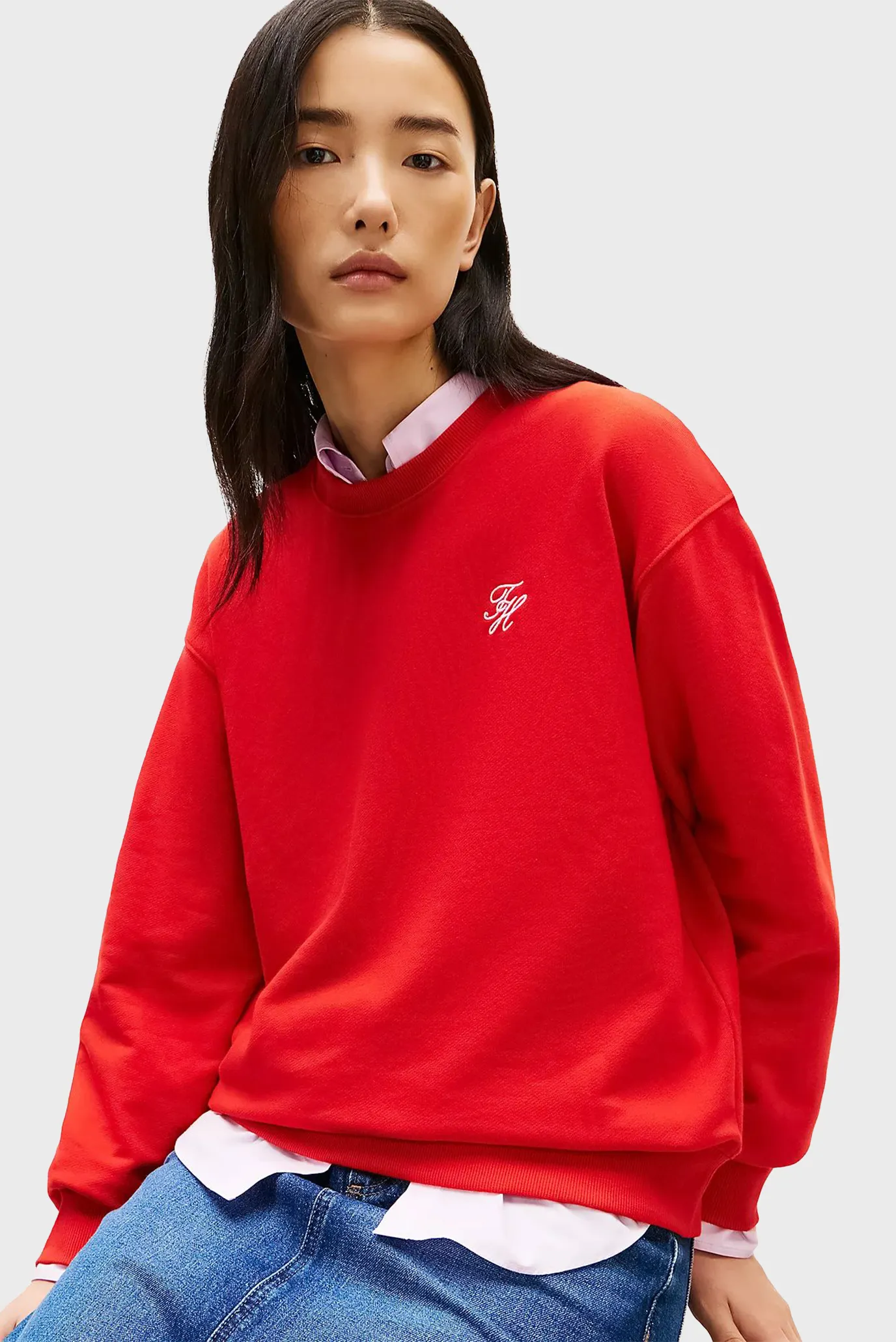 Свитшот TH SCRIPT REG SWEATSHIRT 4