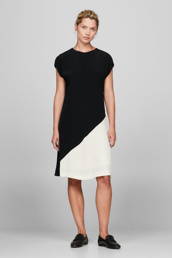 Платье VISCOSE BLOCKED KNEE DRESS