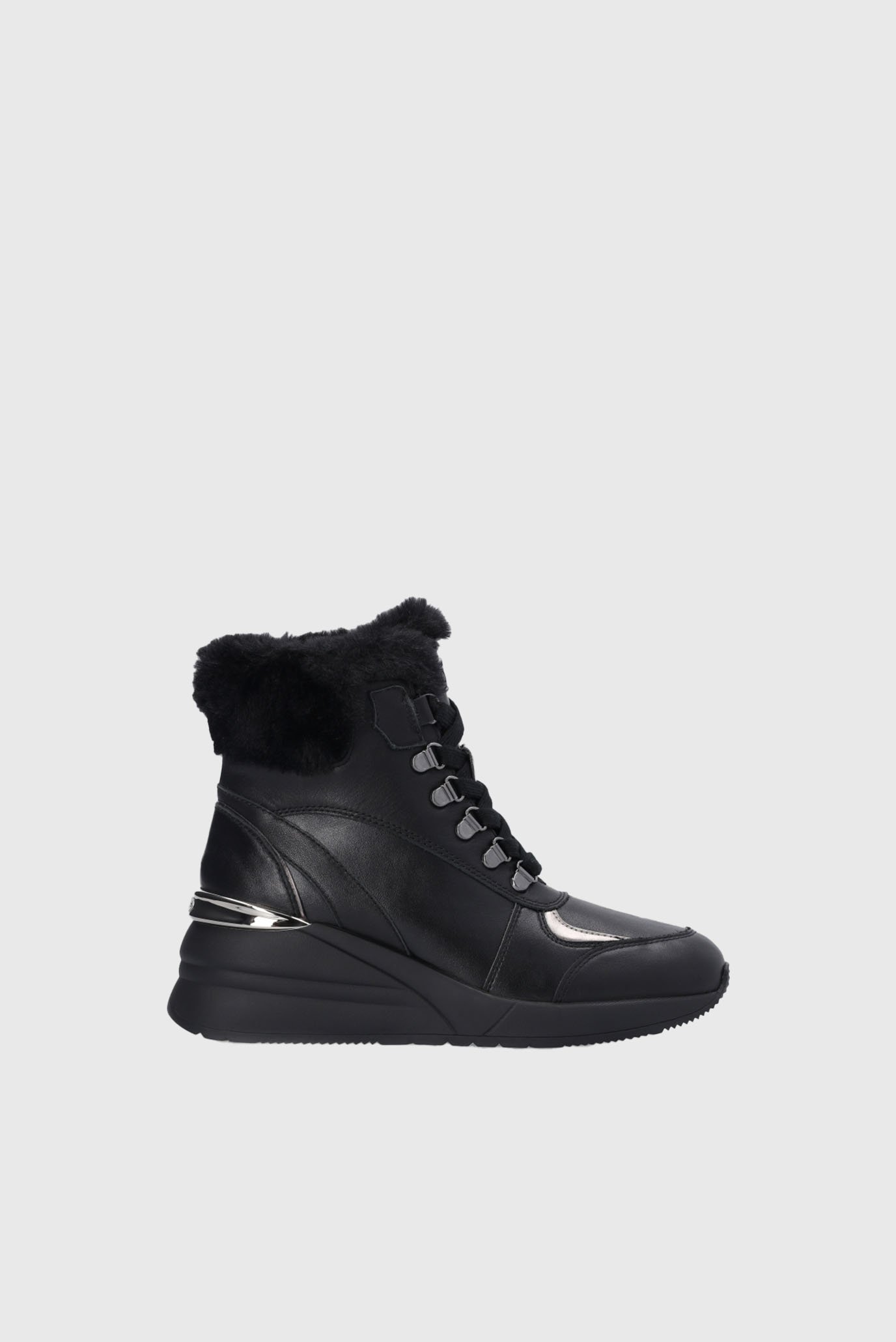 Хайтопы ALYSSA 05 - MID SNEAKER CALF BLACK 1