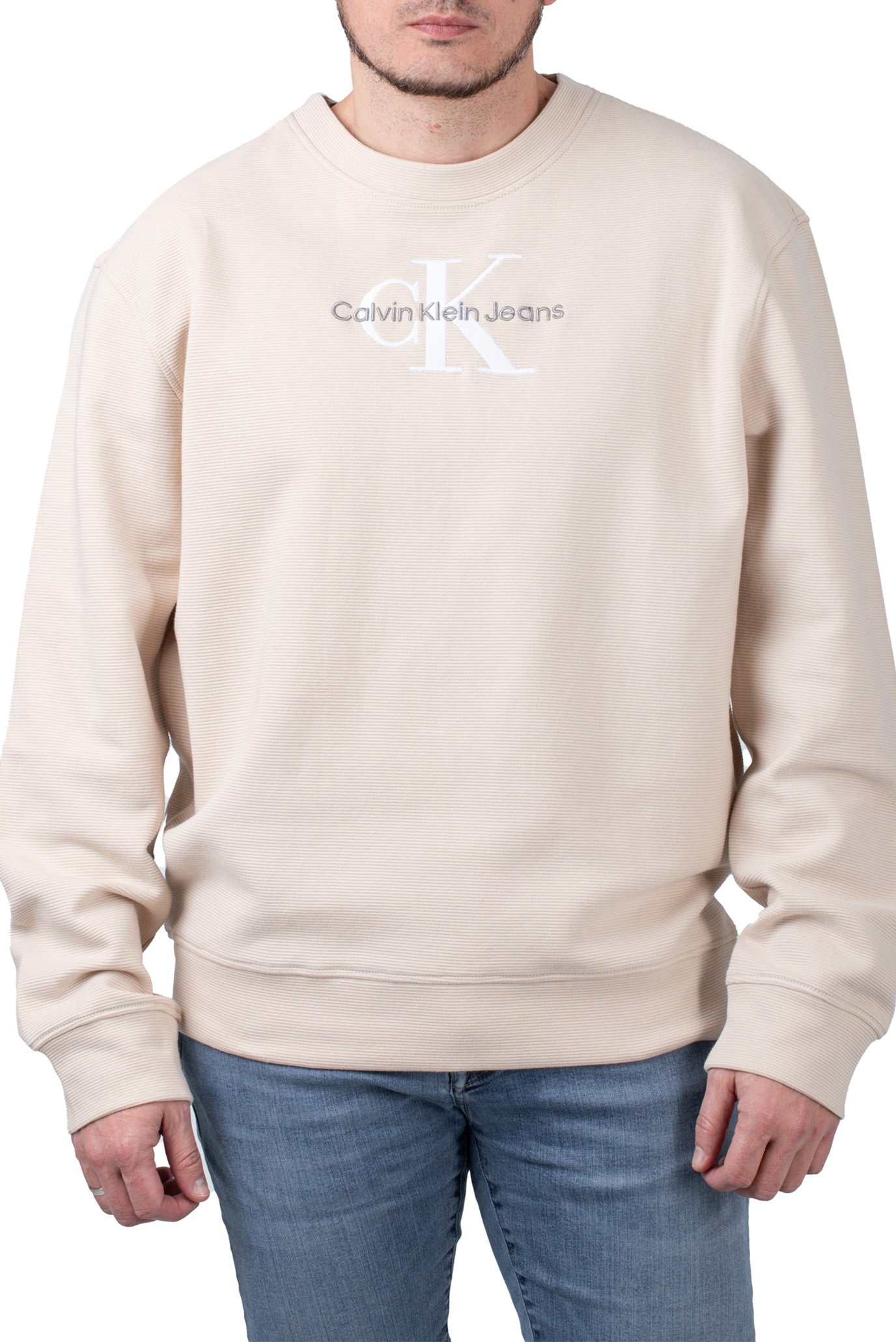 Свитшот MONOLOGO OTTOMAN RIB CREW NECK 5