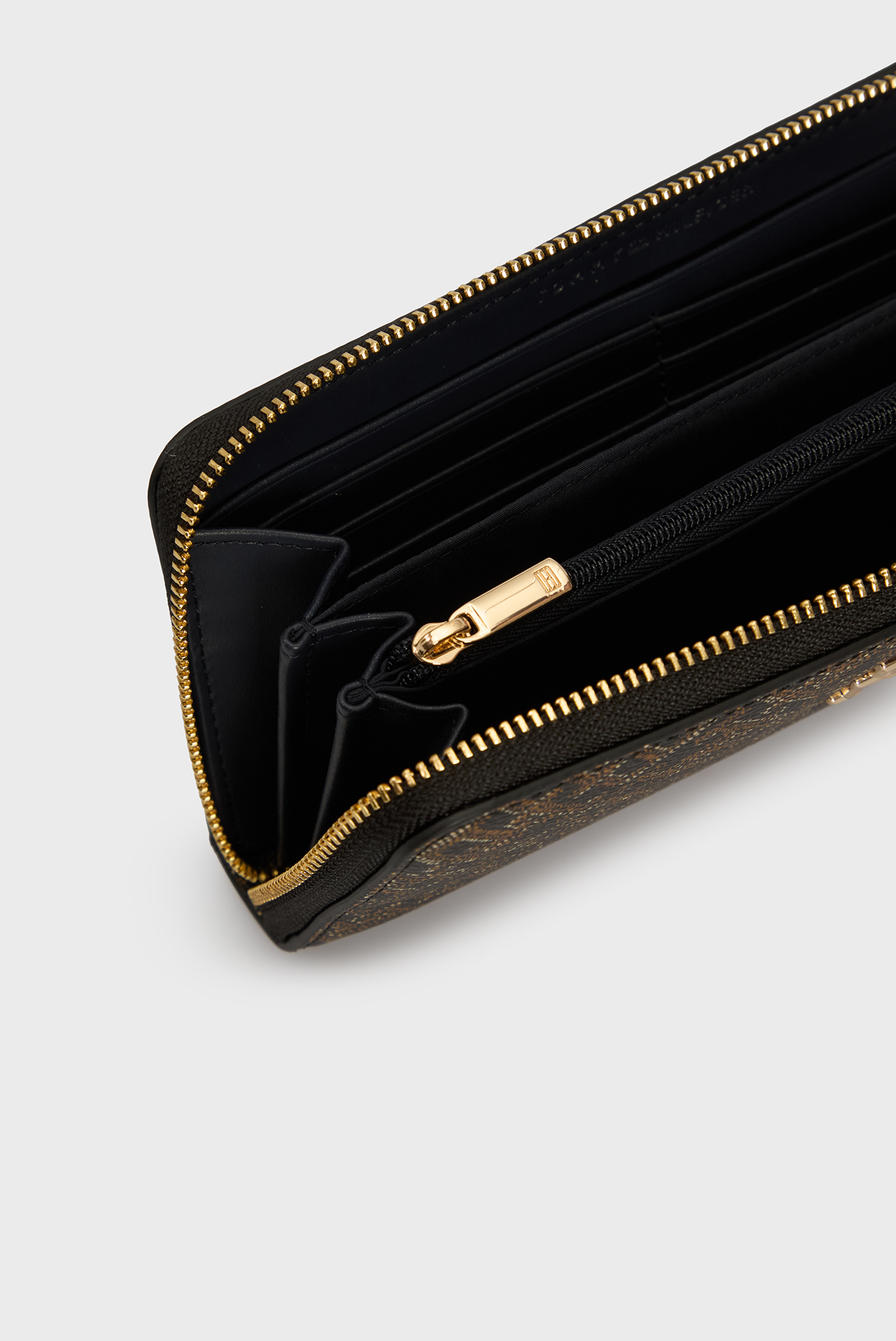 Женский черный кошелек с узором GIFTING LRG ZA MONO 2