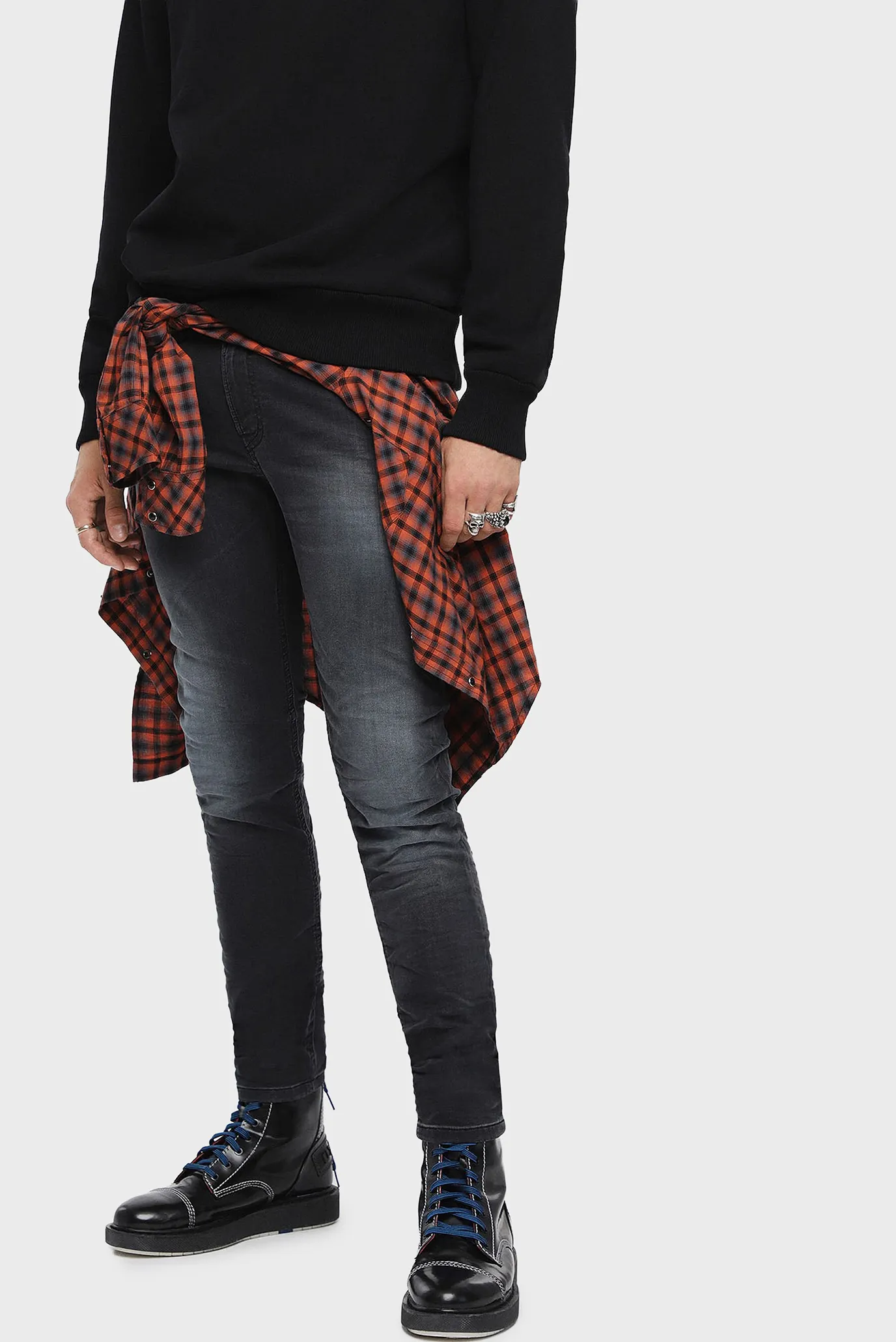 Мужские темно-синие джинсы THOMMER CB-NE Sweat jeans 1