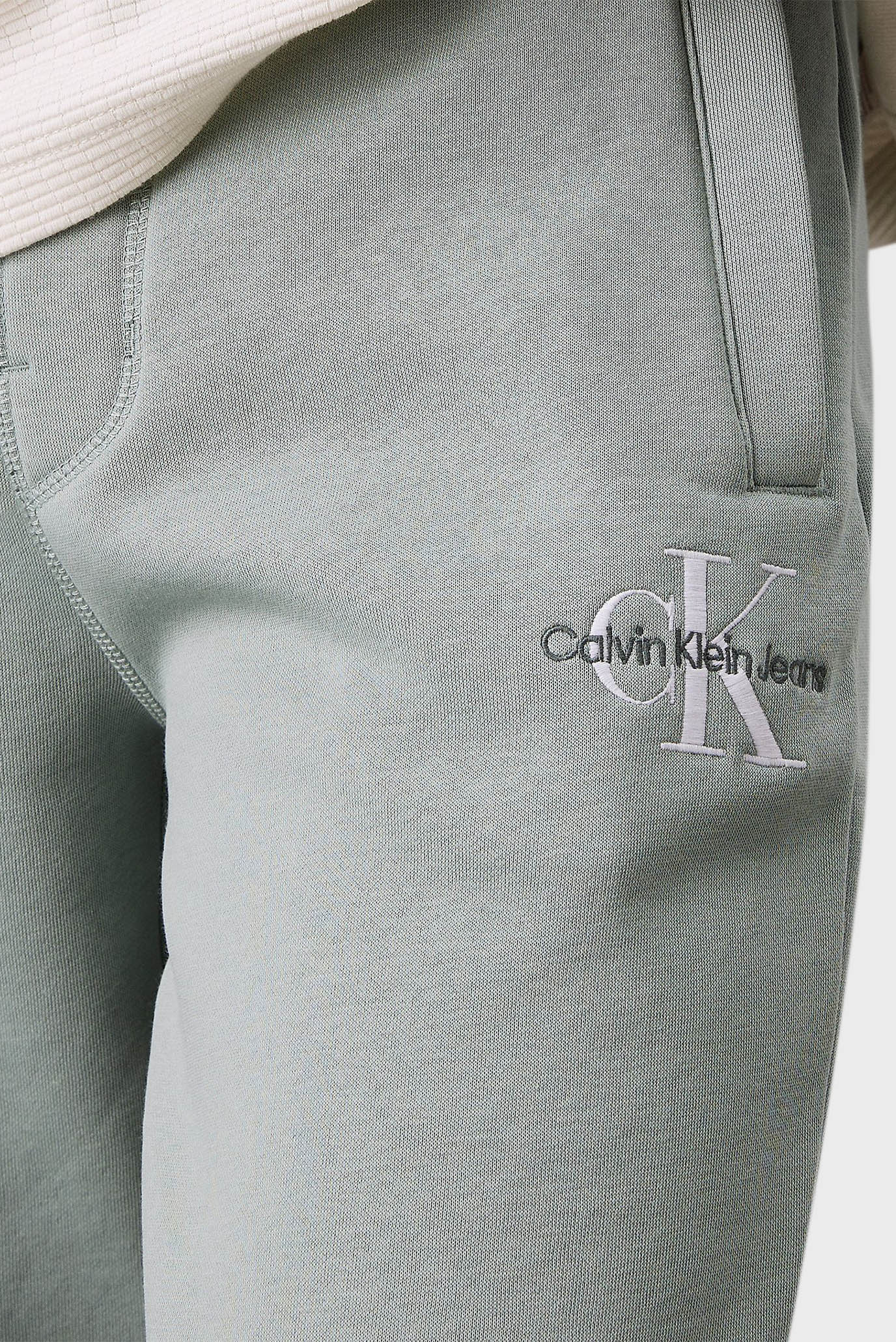 Мужские мятные спортивные брюки MONOLOGO HWKCalvin Klein Jeans Мужские мятные спортивные брюки MONOLOGO HWK 4