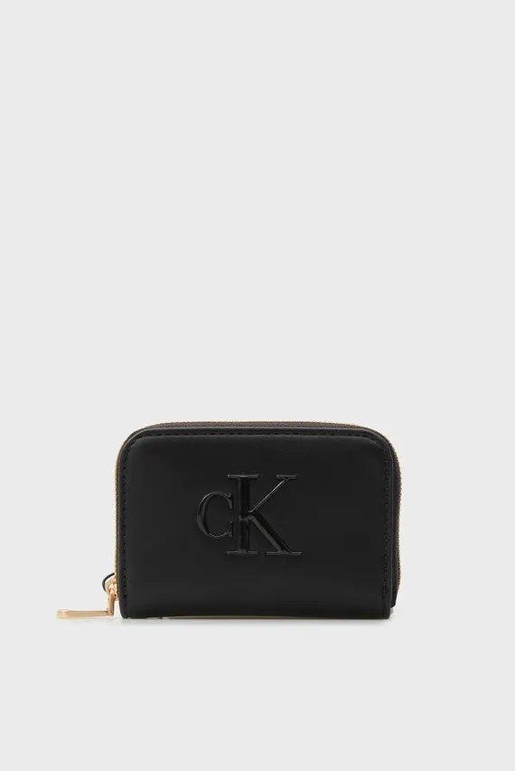 Кошелек/BOLD CK MEDIUM ZIP AROUND Calvin Klein