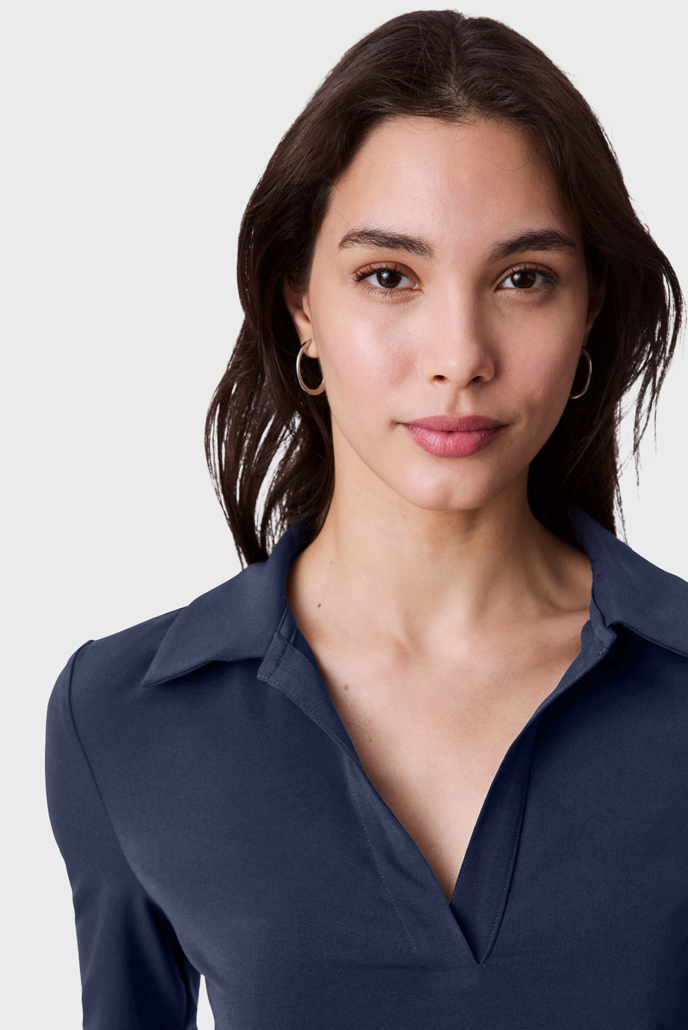 Поло/HS CREPE JERSEY POLO 5