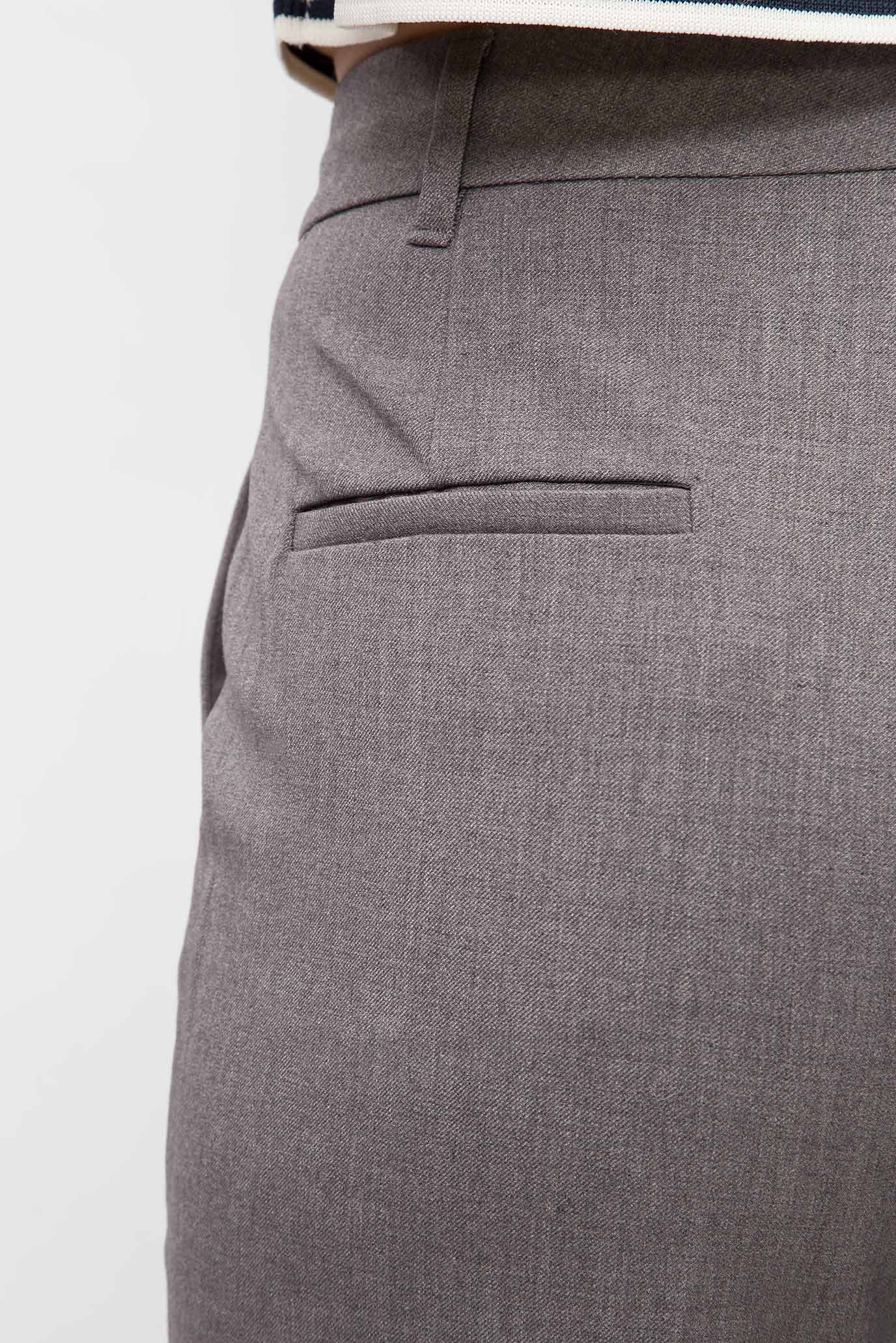 Женские серые чиносы LEONI STRAIGHT PANT 9