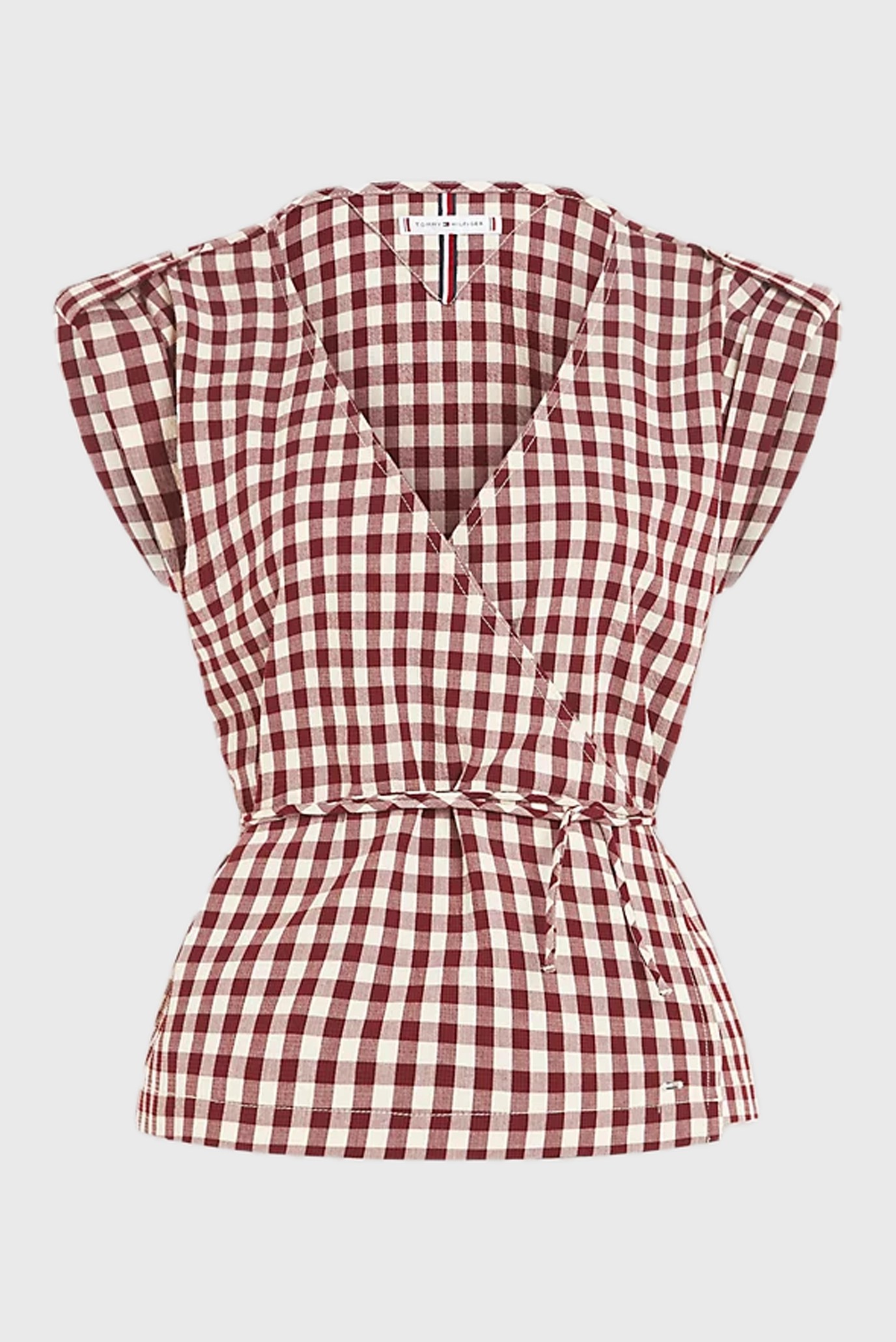 Майка GINGHAM NS WRAP TOP 6