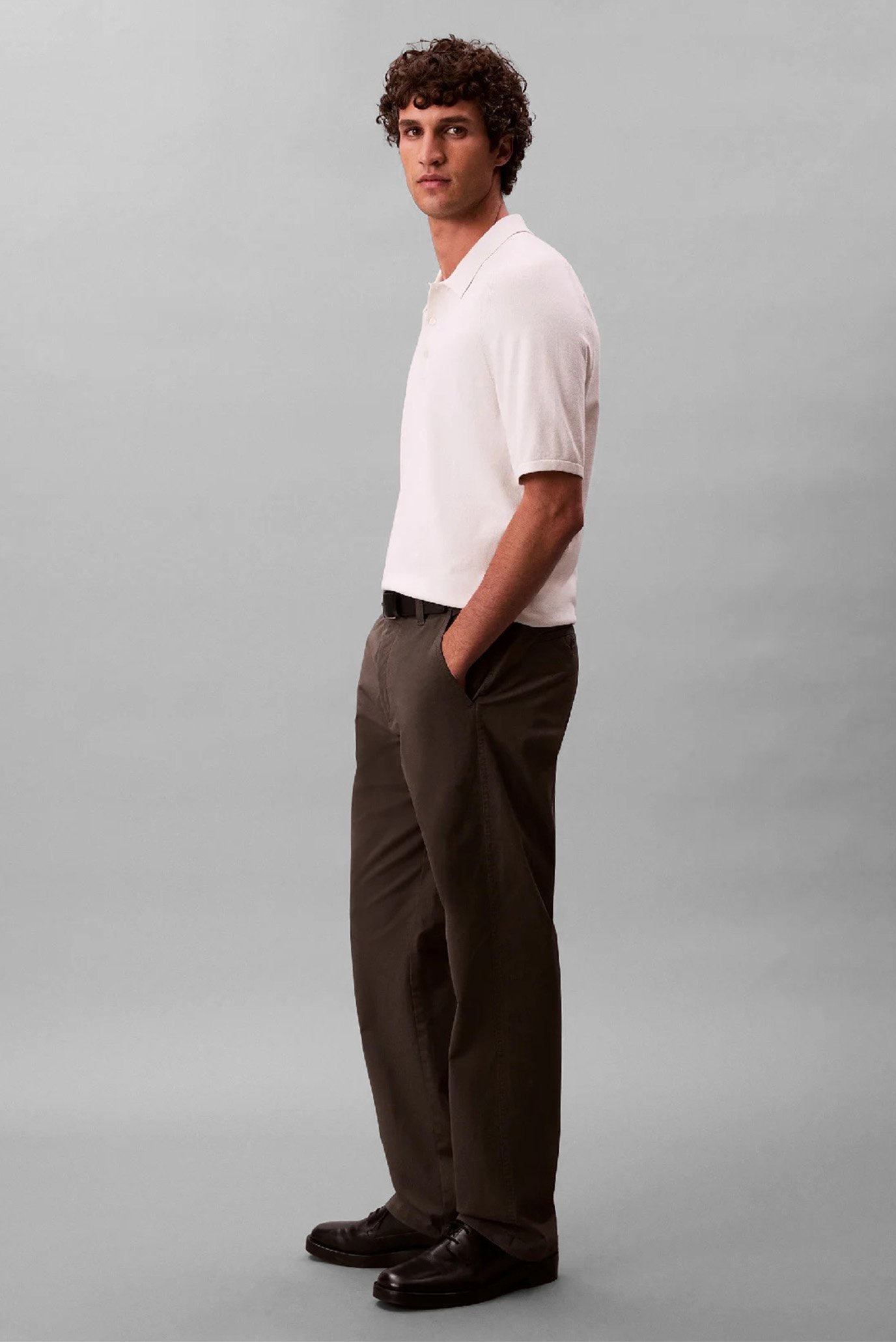 Свитер SS CK TECH KNIT SWEATER POLO 14G 5