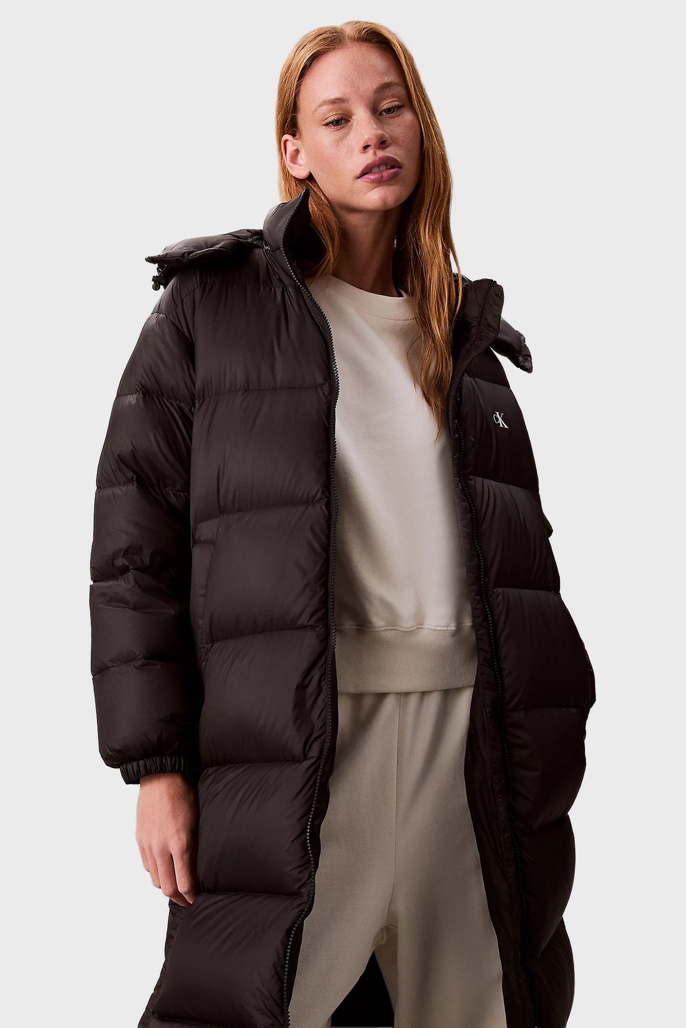 Куртка зимняя ESSENTIAL MIDWEIGHT LONG PUFFER 5