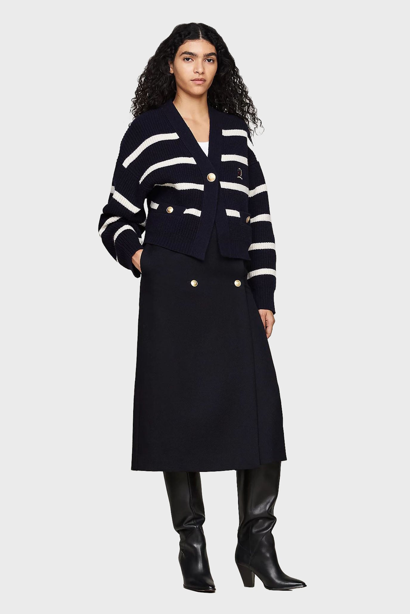 Кардиган/THC CC BRETON STP CARDI SWTR 2