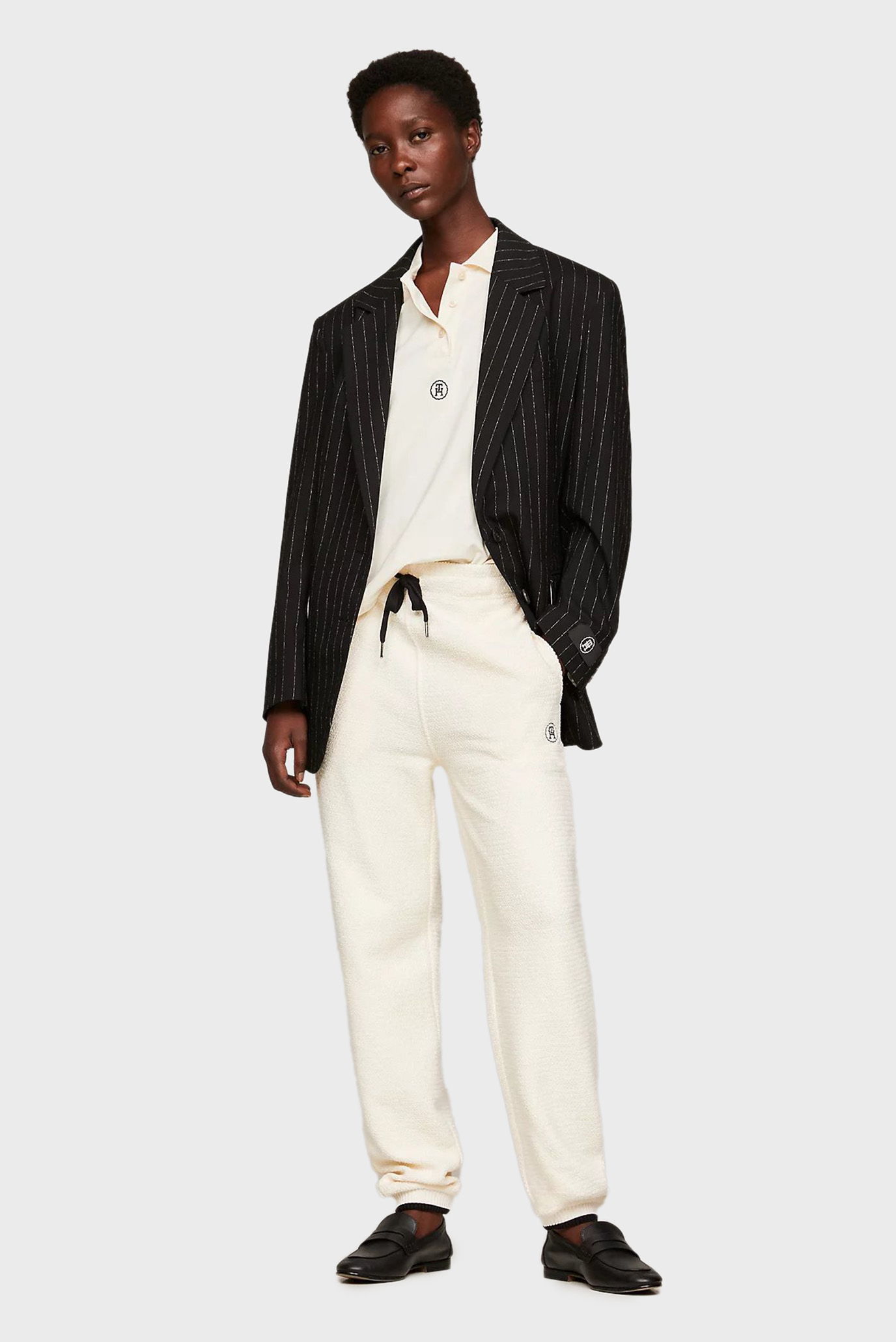 Женские белые джоггеры SMD TEXTURE 2