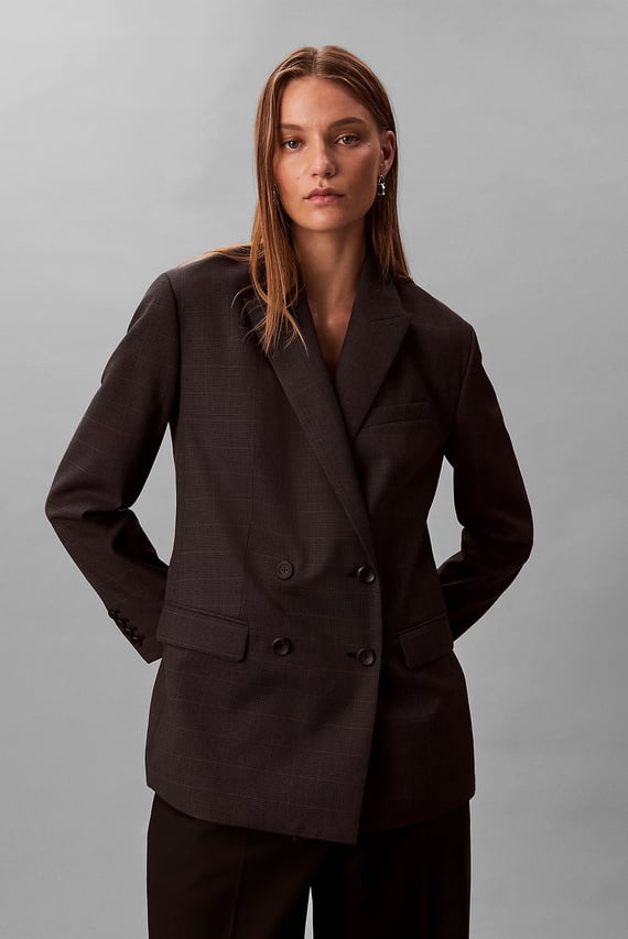 Пиджак HOUNDSTOOTH WOOL DB BLAZER Calvin Klein