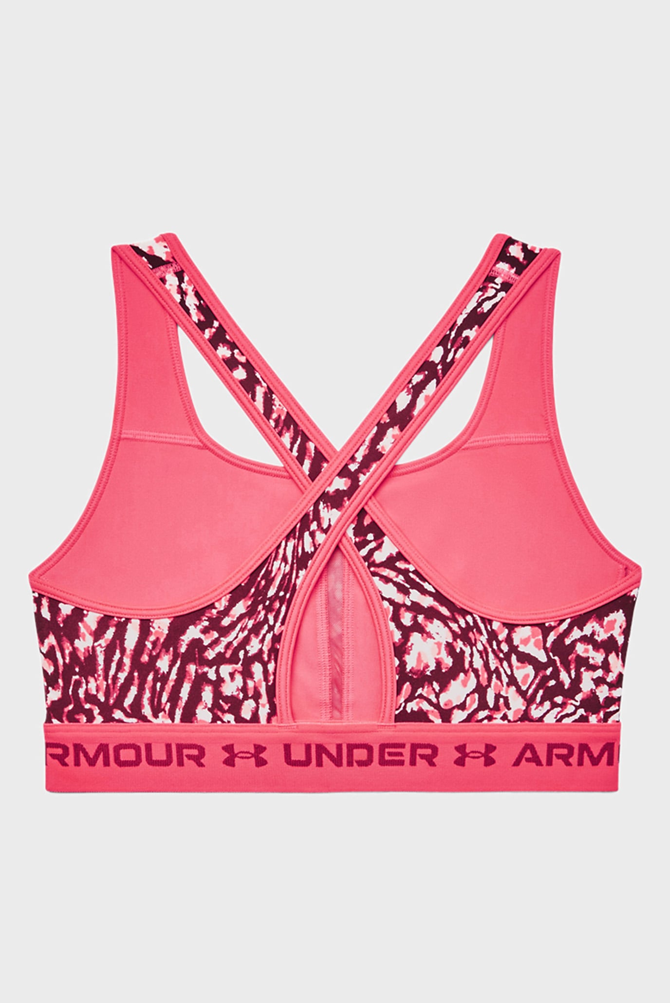 Женский топ с узором UA Crossback Mid Print 4