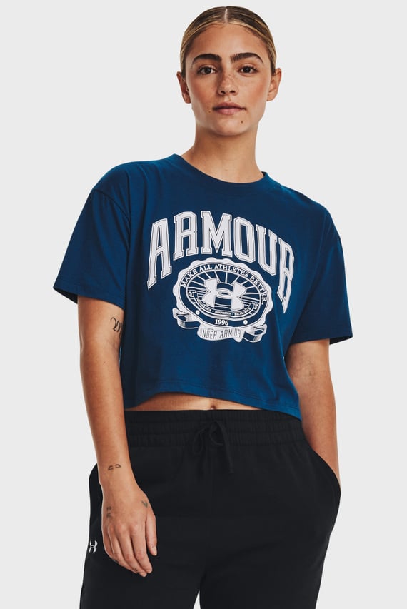 Футболка UA COLLEGIATE CREST CROP SS