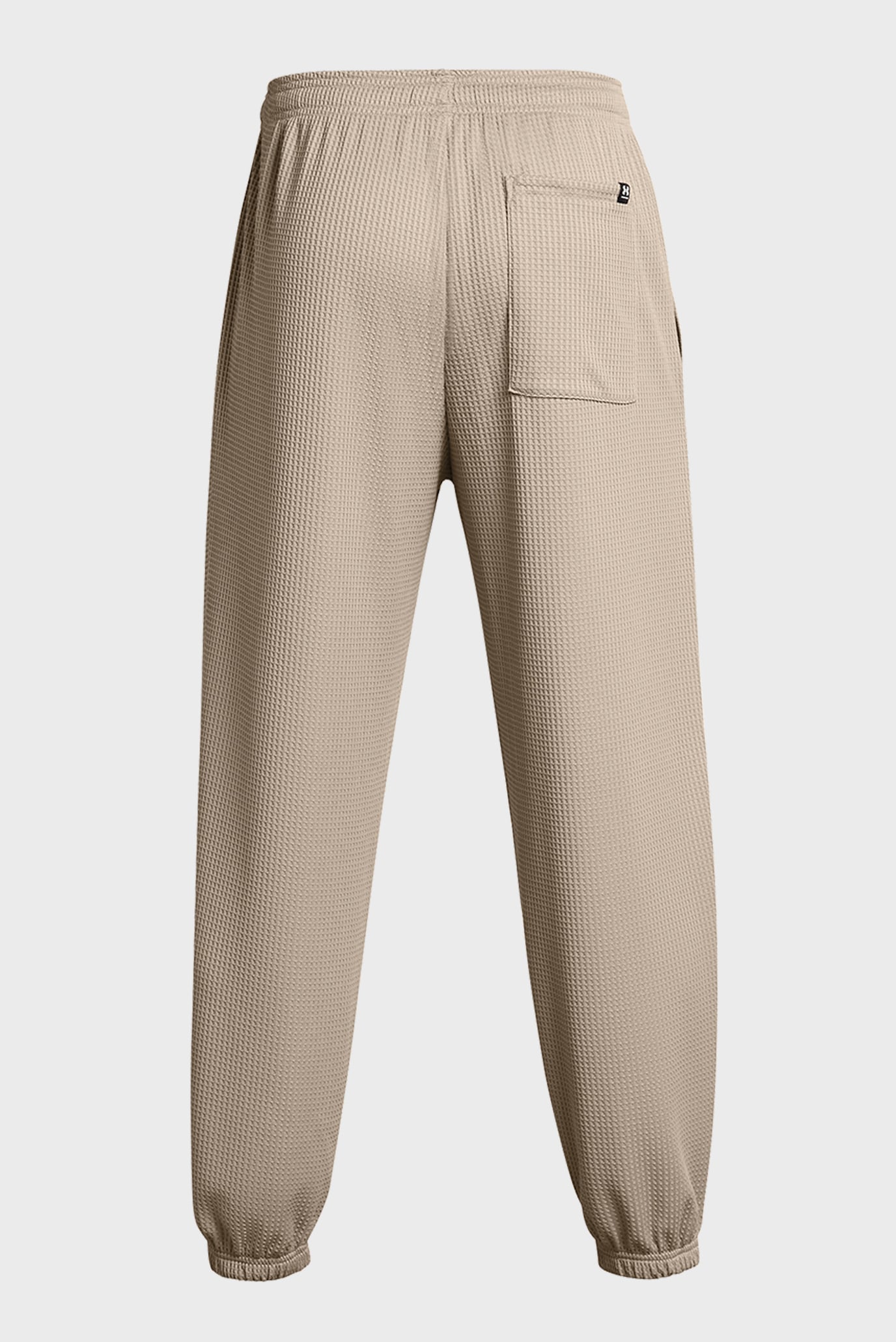 Мужские бежевые спортивные брюки UA Rival Waffle Jogger 6