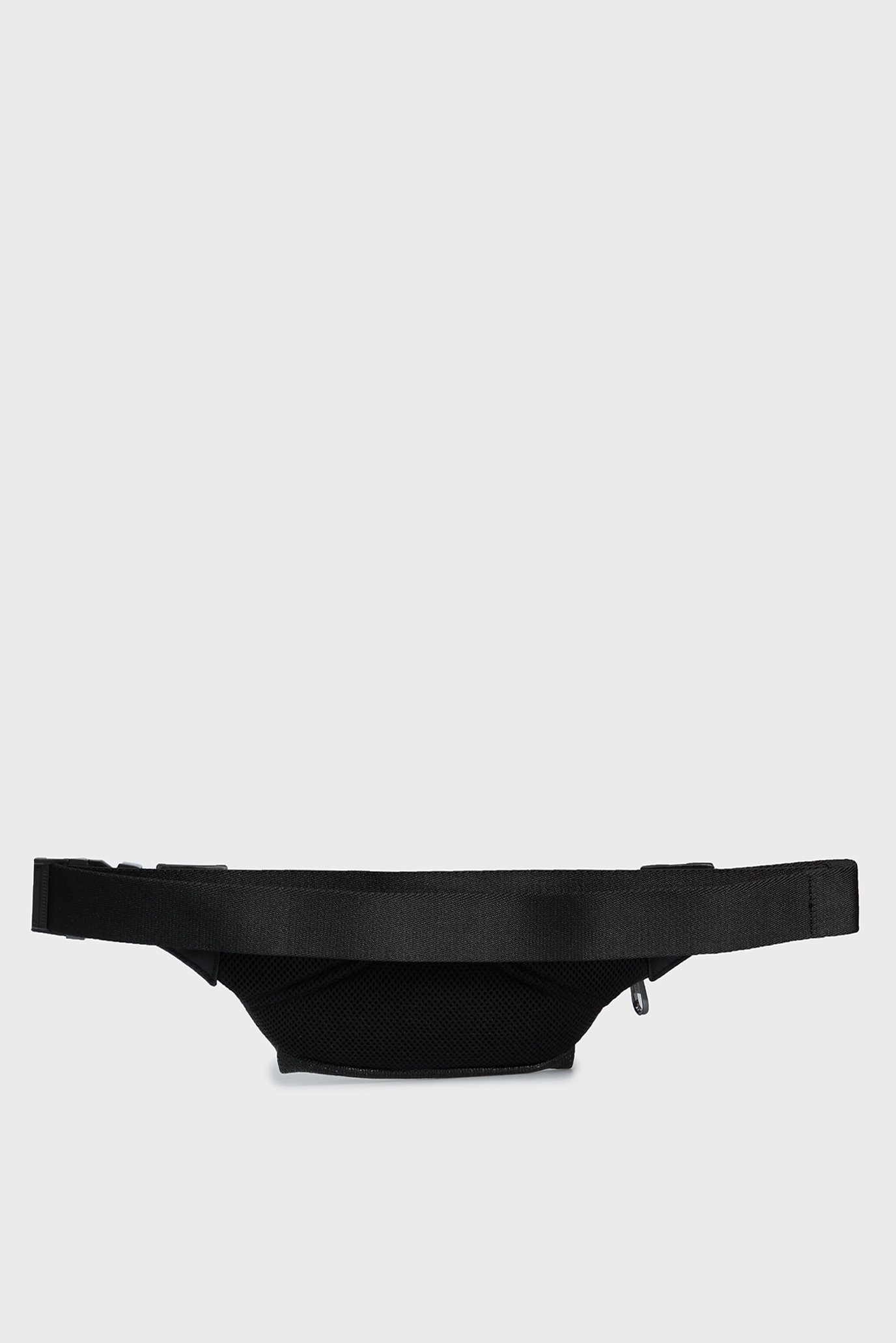 Мужская черная поясная сумка с узором MINIMALISM WAISTBAG MONO 3