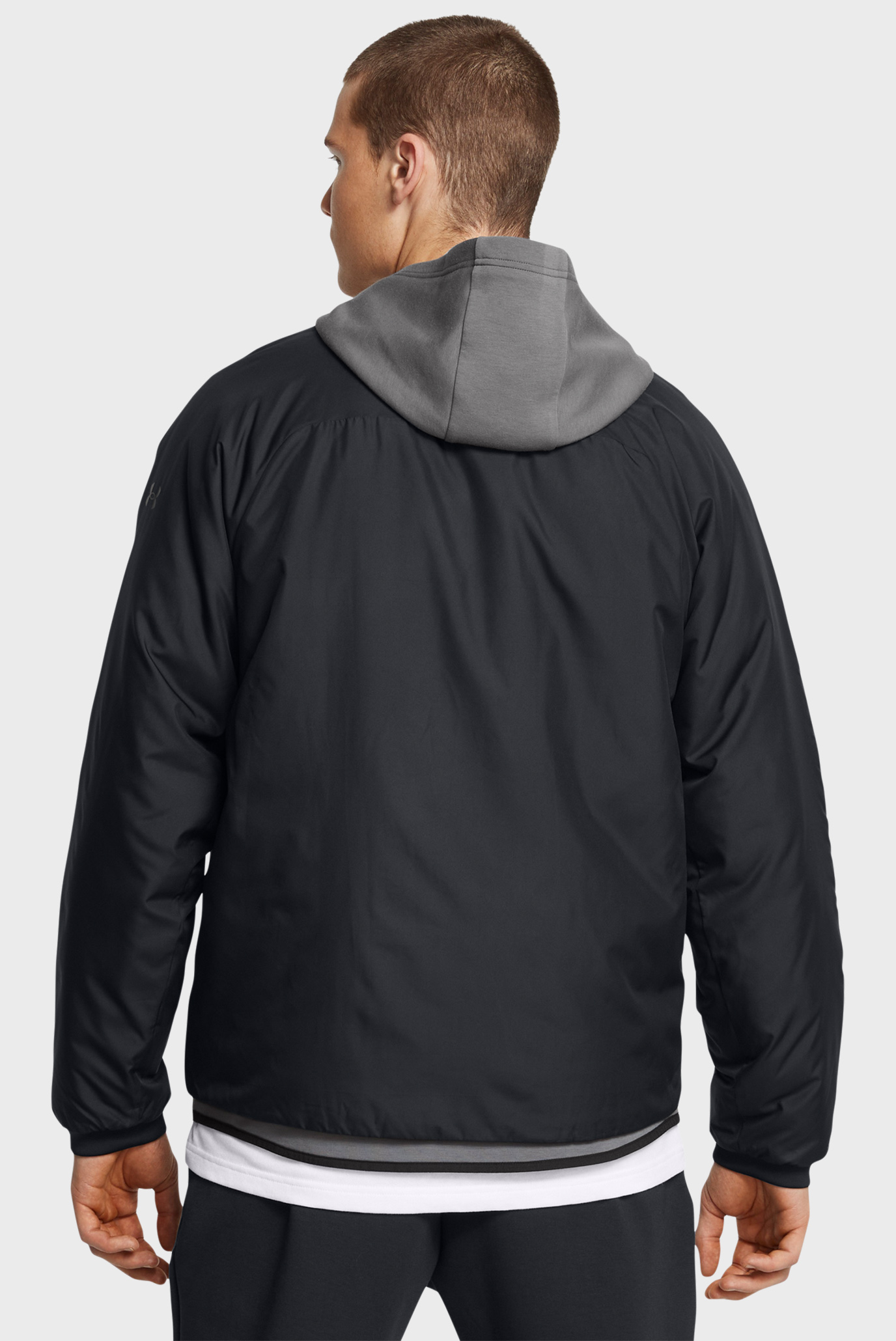 Мужской черный бомбер UNSTOPPABLE INS BOMBER 3