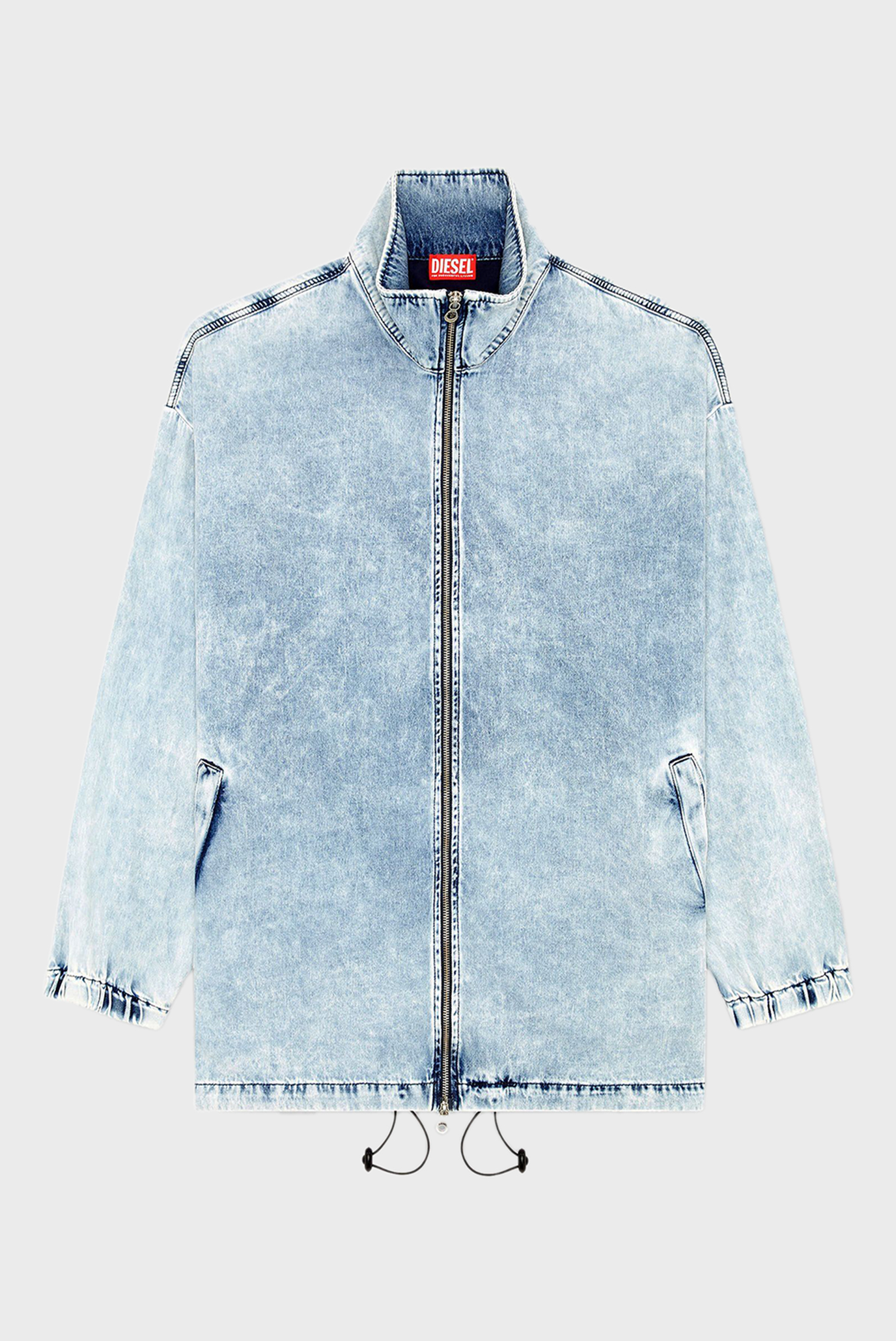 Мужская голубая джинсовая куртка D-KRAP-S1 5