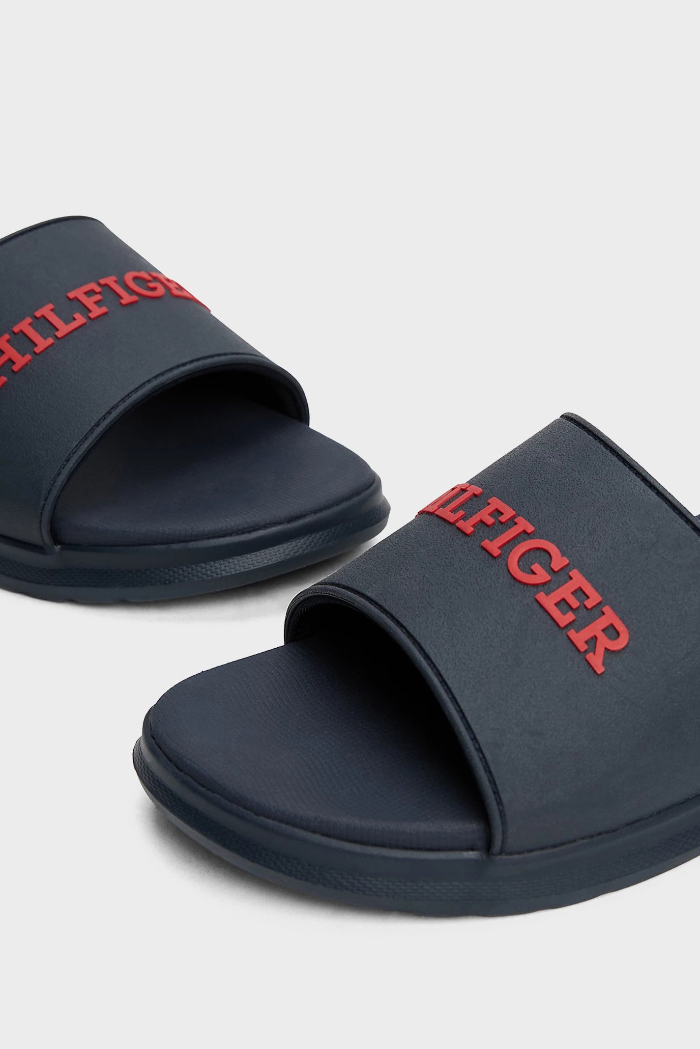 Мужские темно-синие слайдерыTommy Hilfiger Мужские темно-синие слайдеры 7