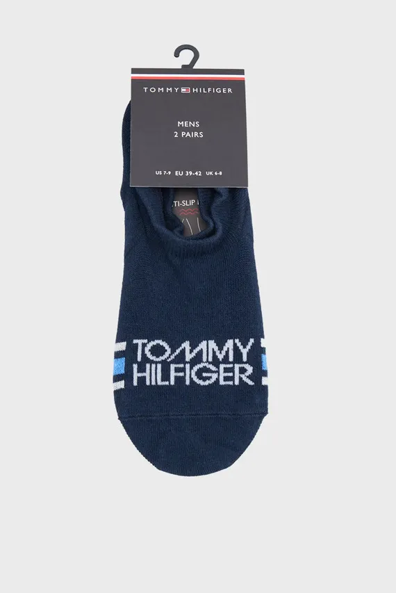 Следы TH MEN FOOTIE HC 2P LOGO STRIPE Tommy Hilfiger