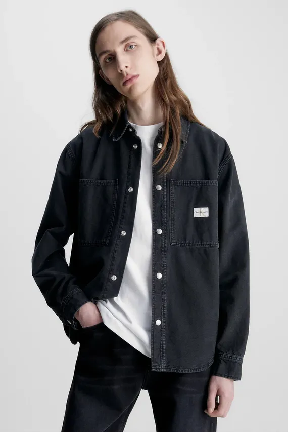 Рубашка CANVAS RELAXED LINEAR SHIRT Calvin Klein Jeans