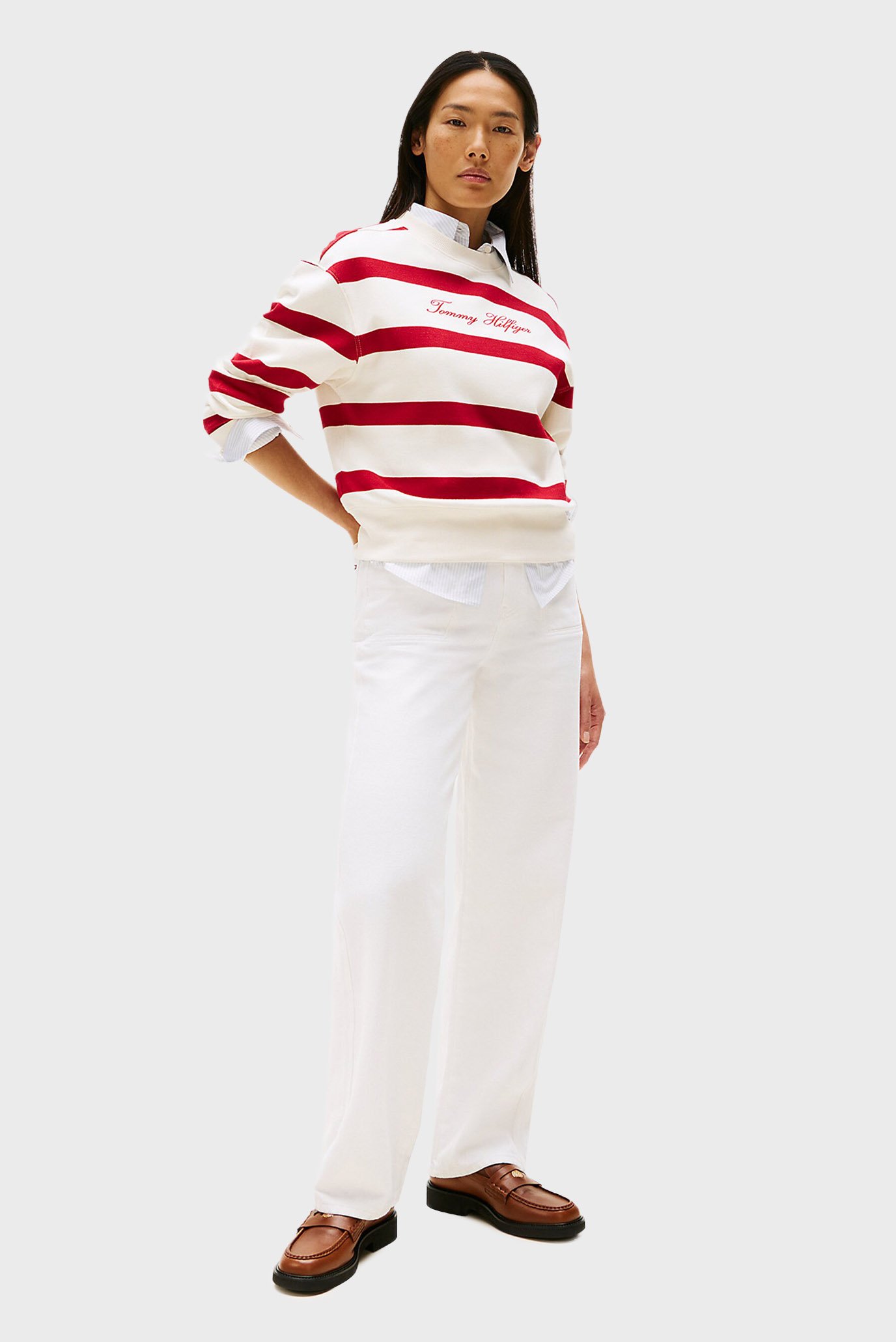 Свитшот/SCRIPT REG PIQUE SWTSHRT 2