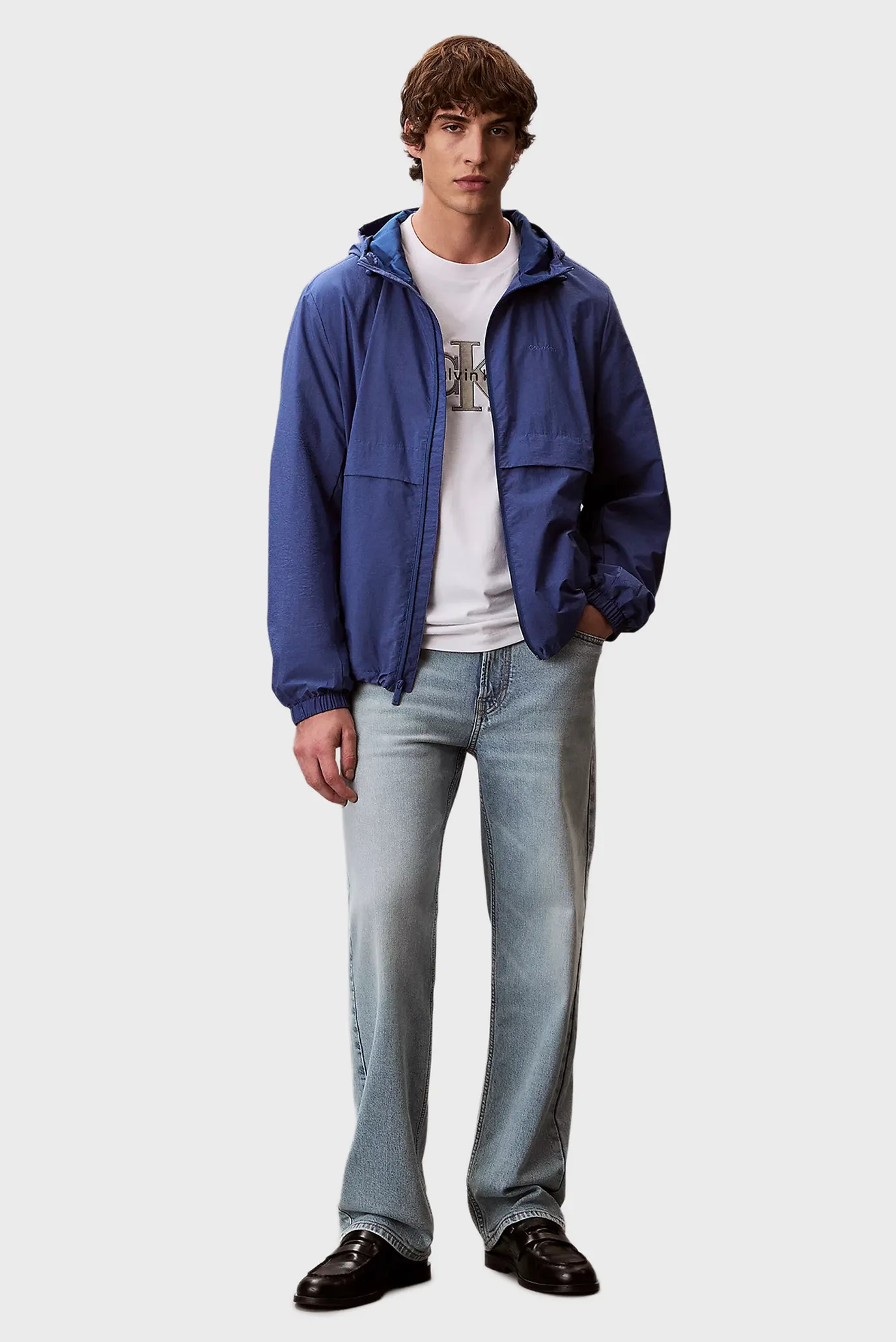 Куртка демисезонная LS LTWT HEATHERED NYLON WINDBREA 2