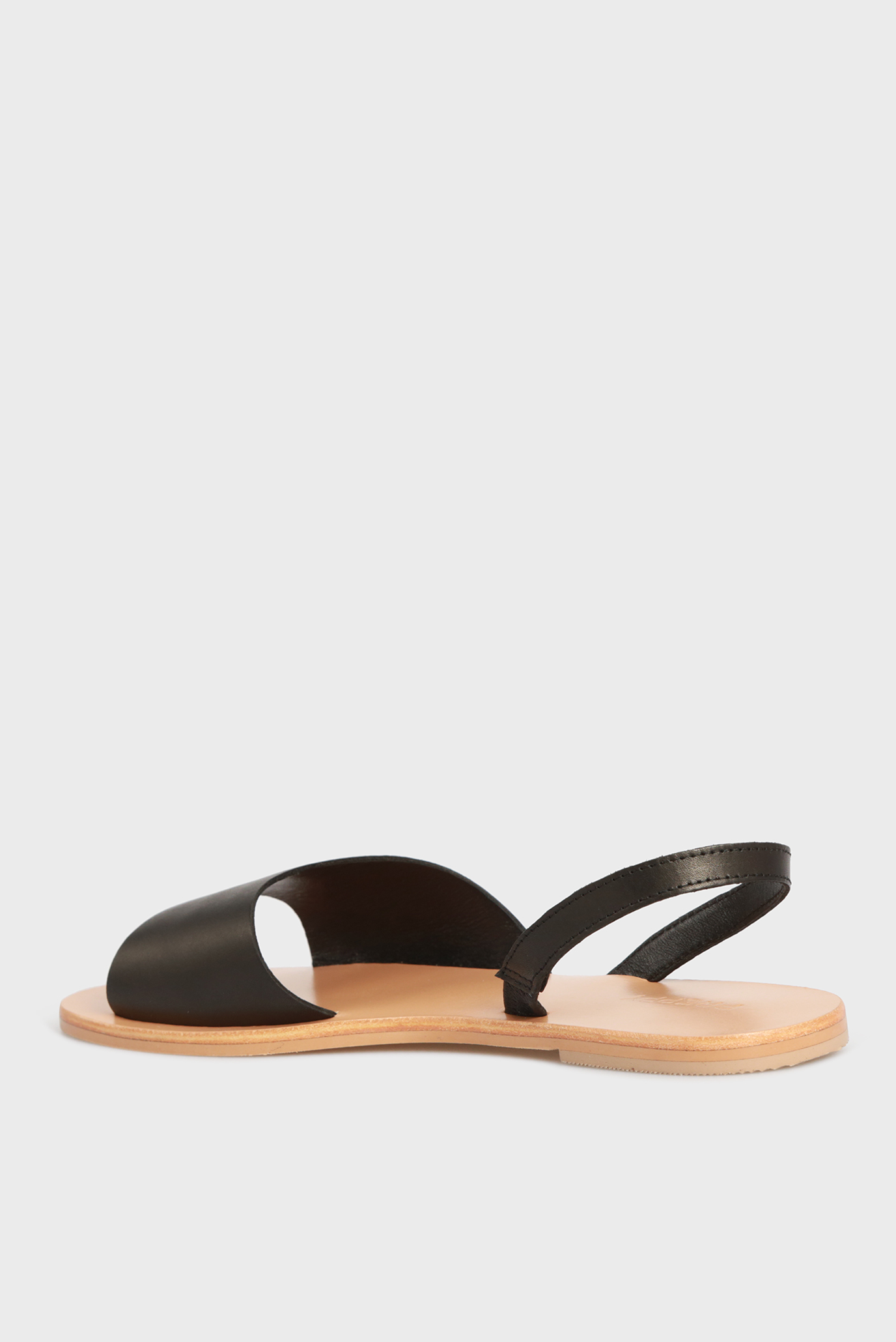 Женские черные кожаные абаркасы 9