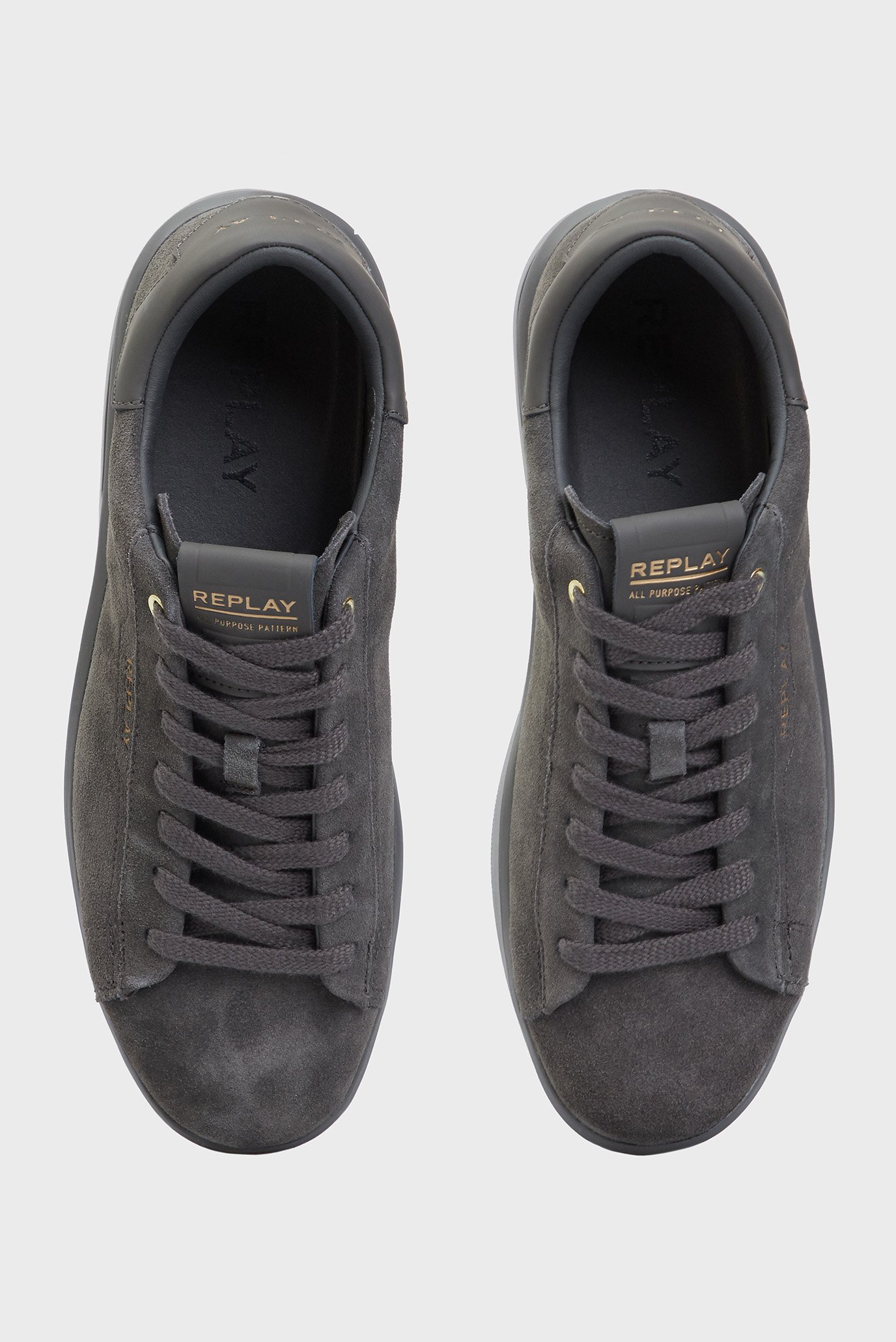 Мужские серые замшевые сникерсы UNIVERSITY 4