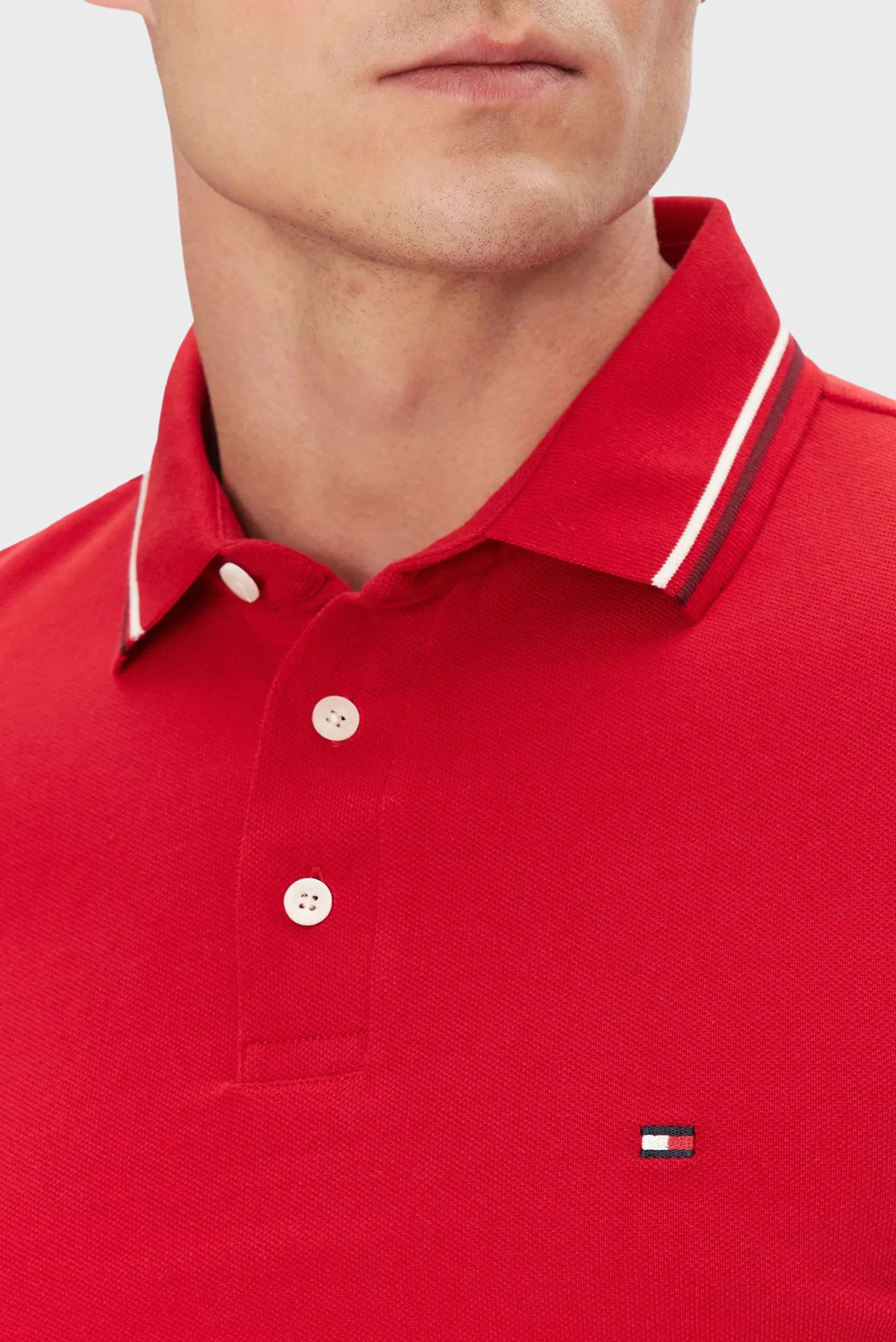 Поло TIPPED SLIM FIT SEASONAL POLO 4