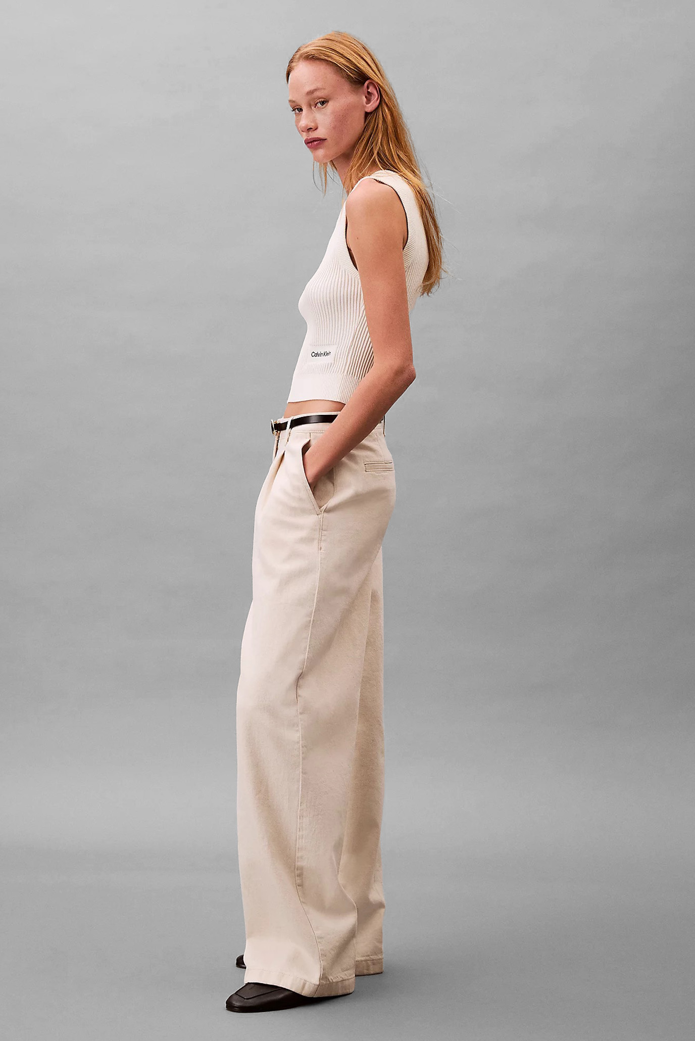 Свитер A- Viscose Nylon Crew Neck VestCalvin Klein Jeans Свитер A- Viscose Nylon Crew Neck Vest 4