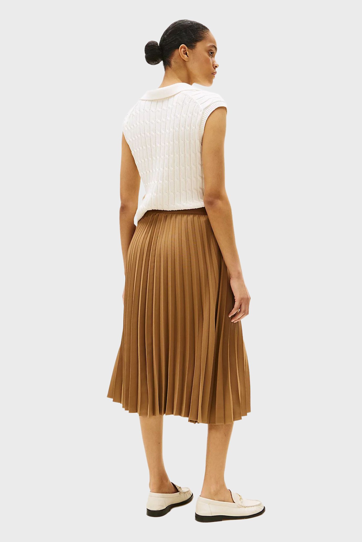 Юбка/FLUID PLEATED PULL ON MIDI SKIRT 3