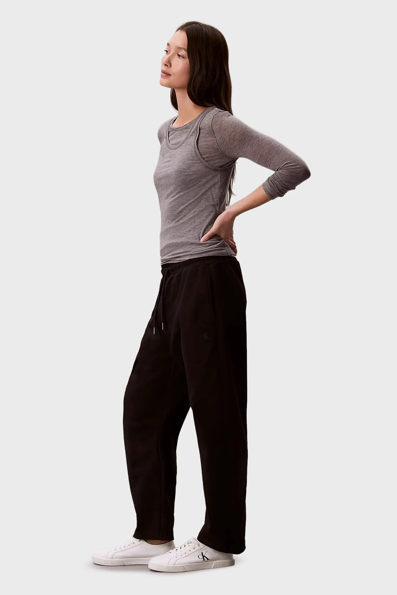 Штаны спортивные MONOGRAM FRENCH TERRY BARREL PAN 3