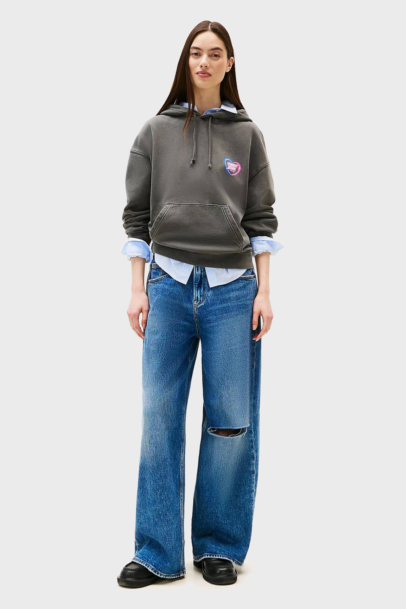 Худи/TJW BXY NEON HOODIE EXT 3