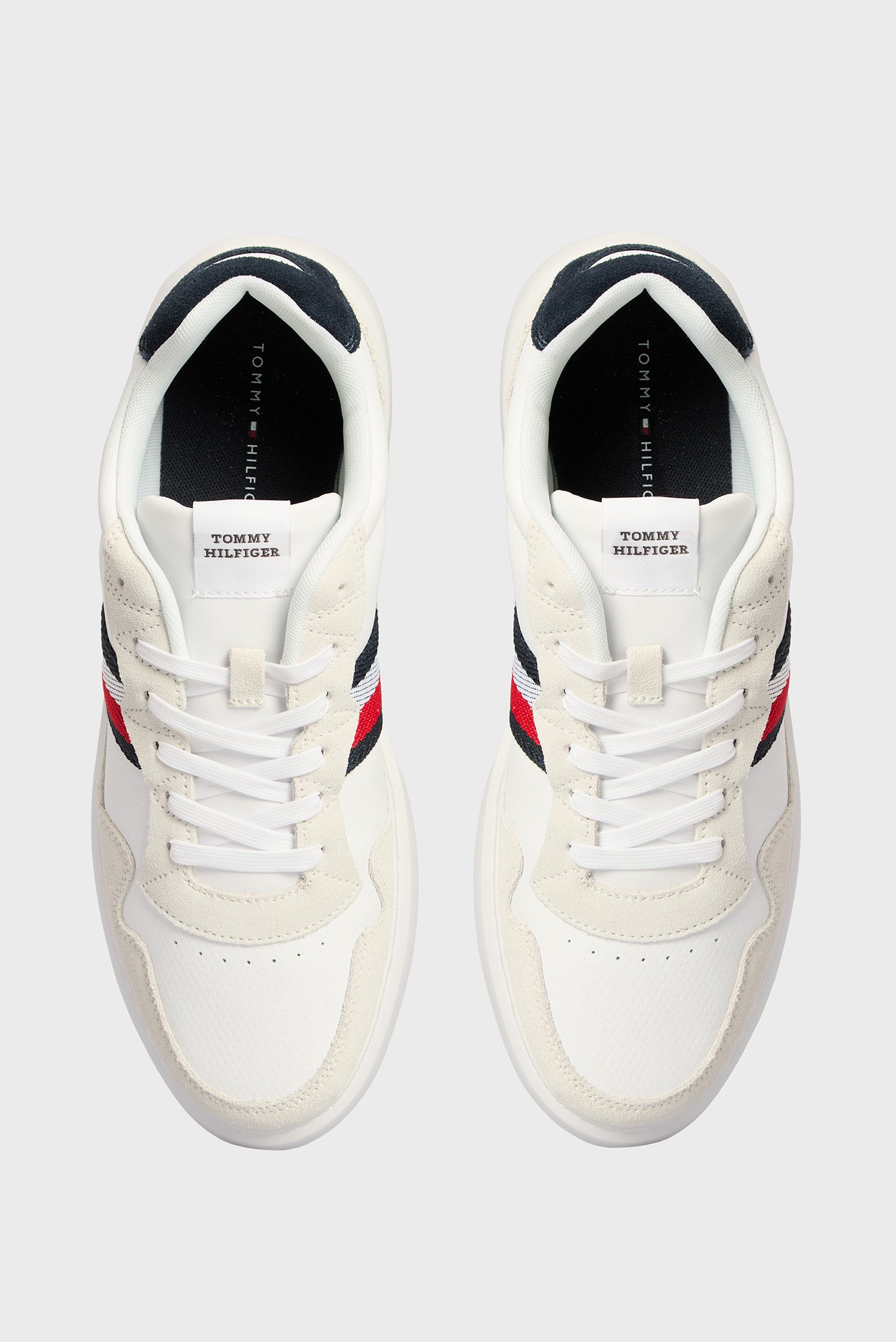 Мужские белые кроссовки LIGHT CUPSOLE LTH MIX STRIPES 5