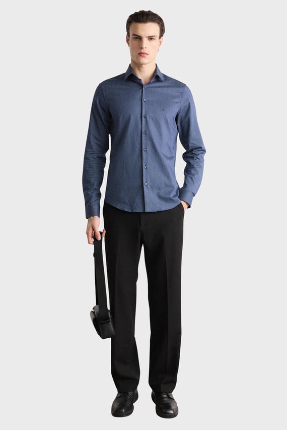 Рубашка BUSINESS STRIPE SLIM SHIRT