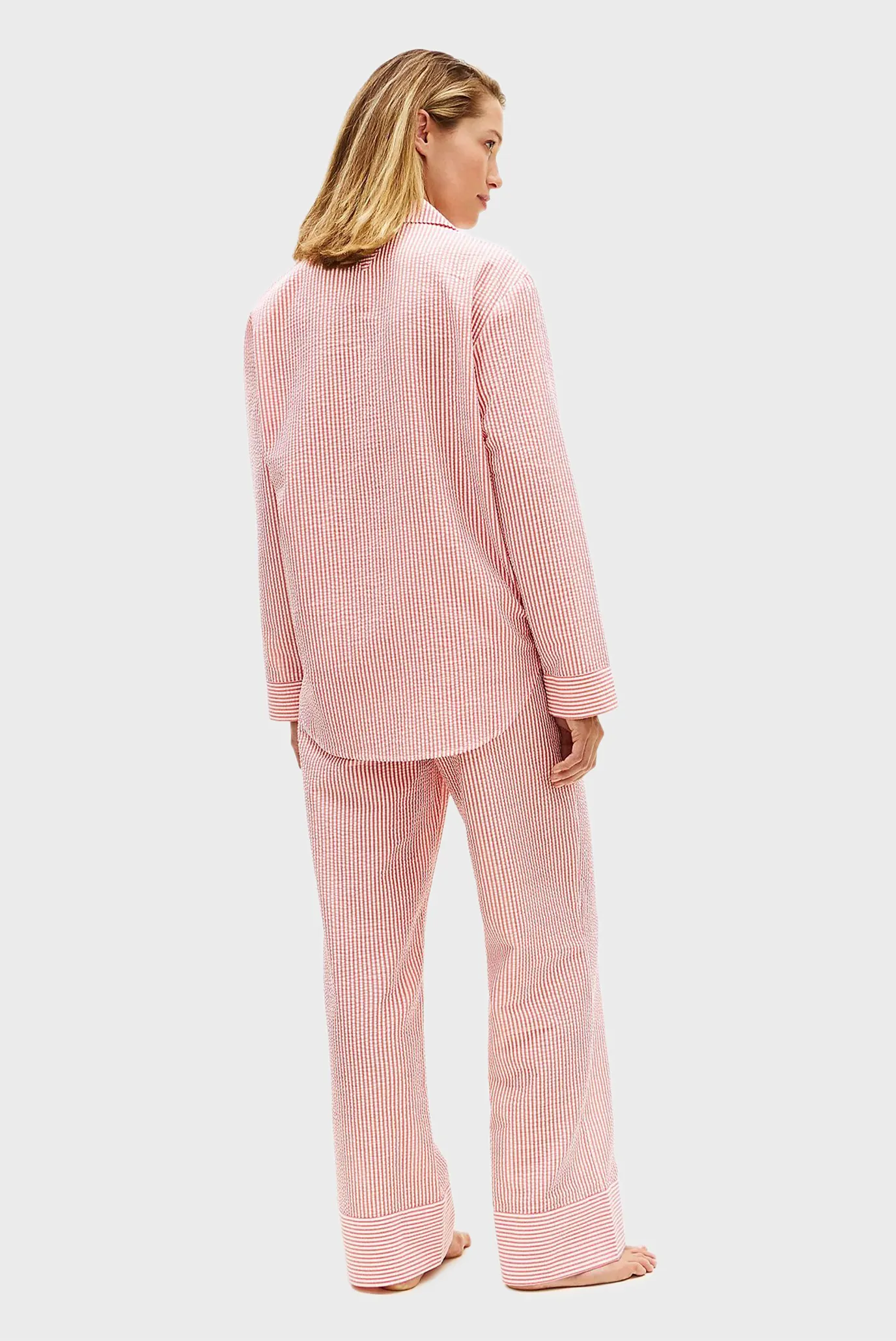 Ночная рубашка LS SEERSUCKER SHIRT 3