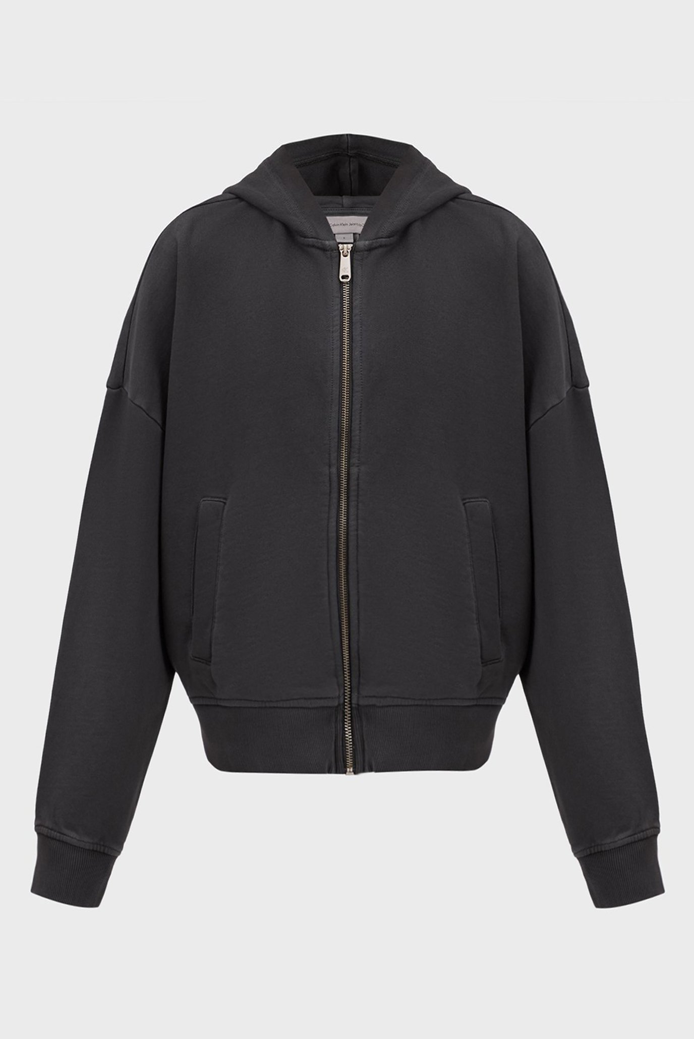 Реглан WASHED PUFF PRINT ZIP-THROUGHCalvin Klein Jeans Реглан WASHED PUFF PRINT ZIP-THROUGH 2