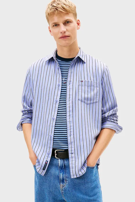 Рубашка TJM RLX STRIPE TWILL SHIRT Tommy Jeans