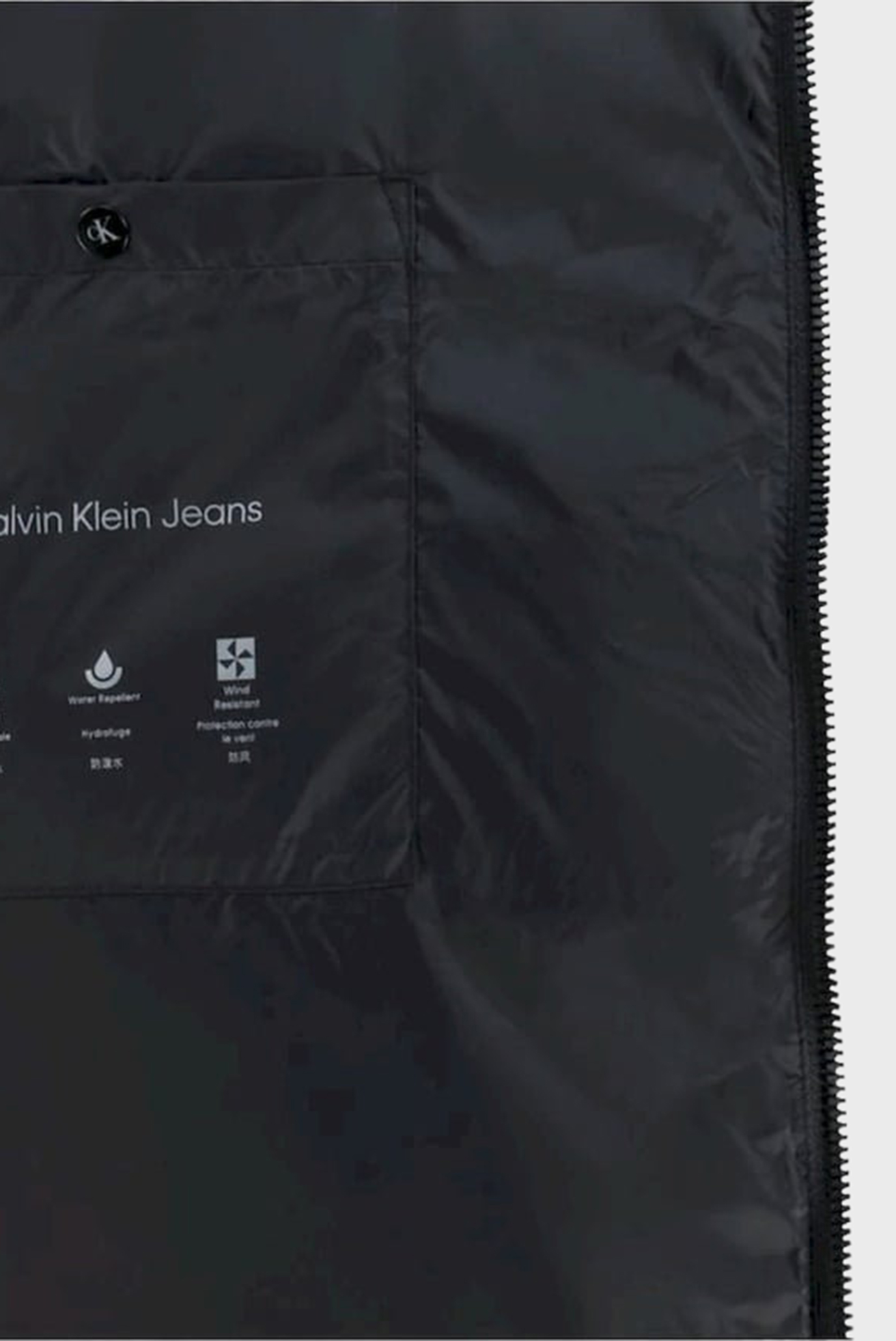 Куртка зимняя LS LONG LENGTH HOODED NYLON PUFF 4