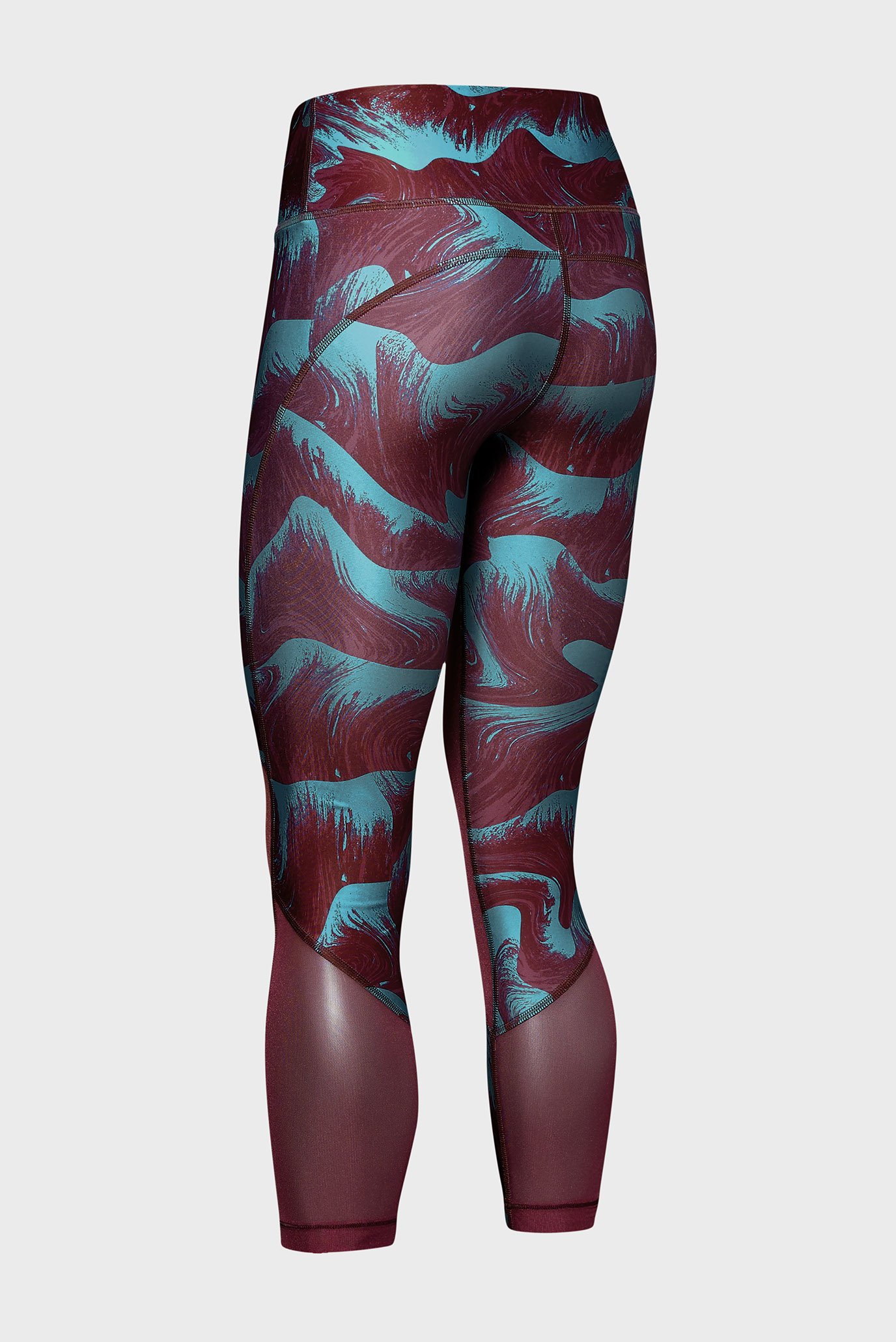 Женские тайтсы с принтом UA HG Armour Mesh Ankle Crop 10