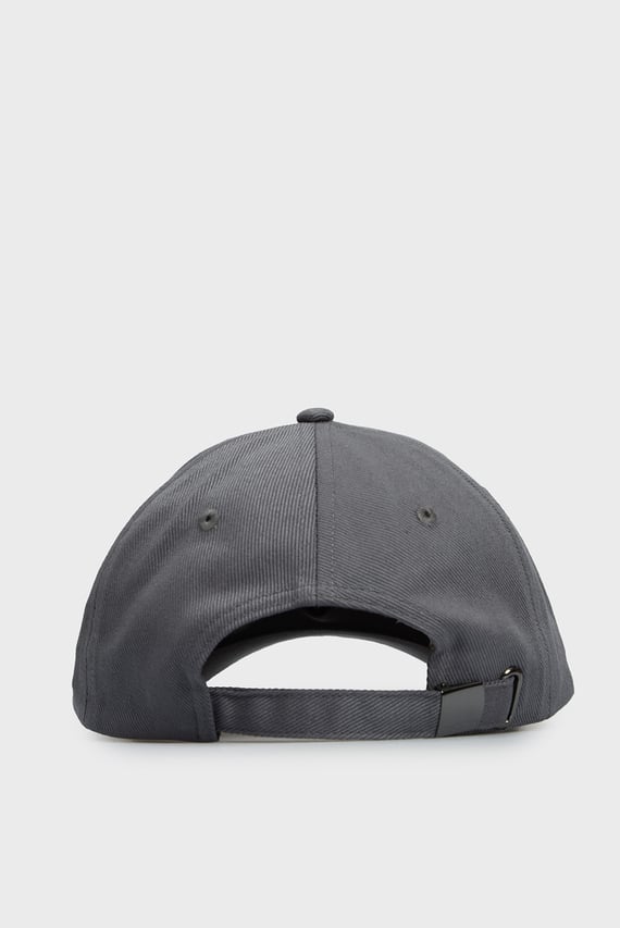 Мужская серая кепка METAL LETTERING BB CAP