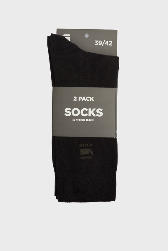 Мужские черные носки (2 пары) Burger sock