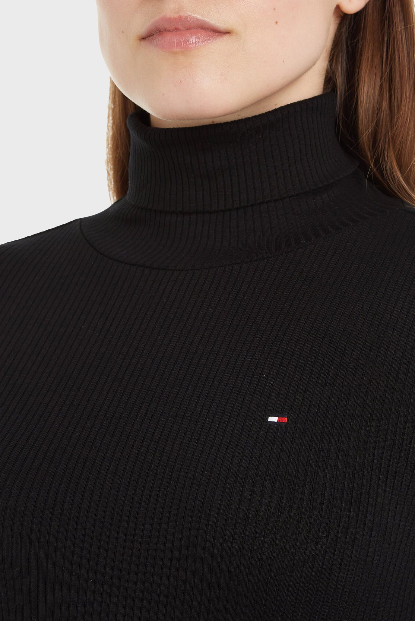 Лонгслив SLIM 5X2 RIB ROLL-NK LS 3