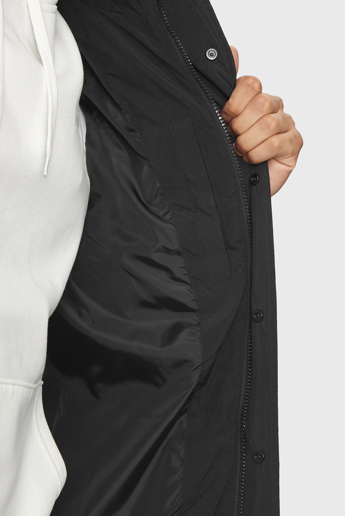 Мужская черная куртка ESSENTIAL LW PADDED JACKET 8