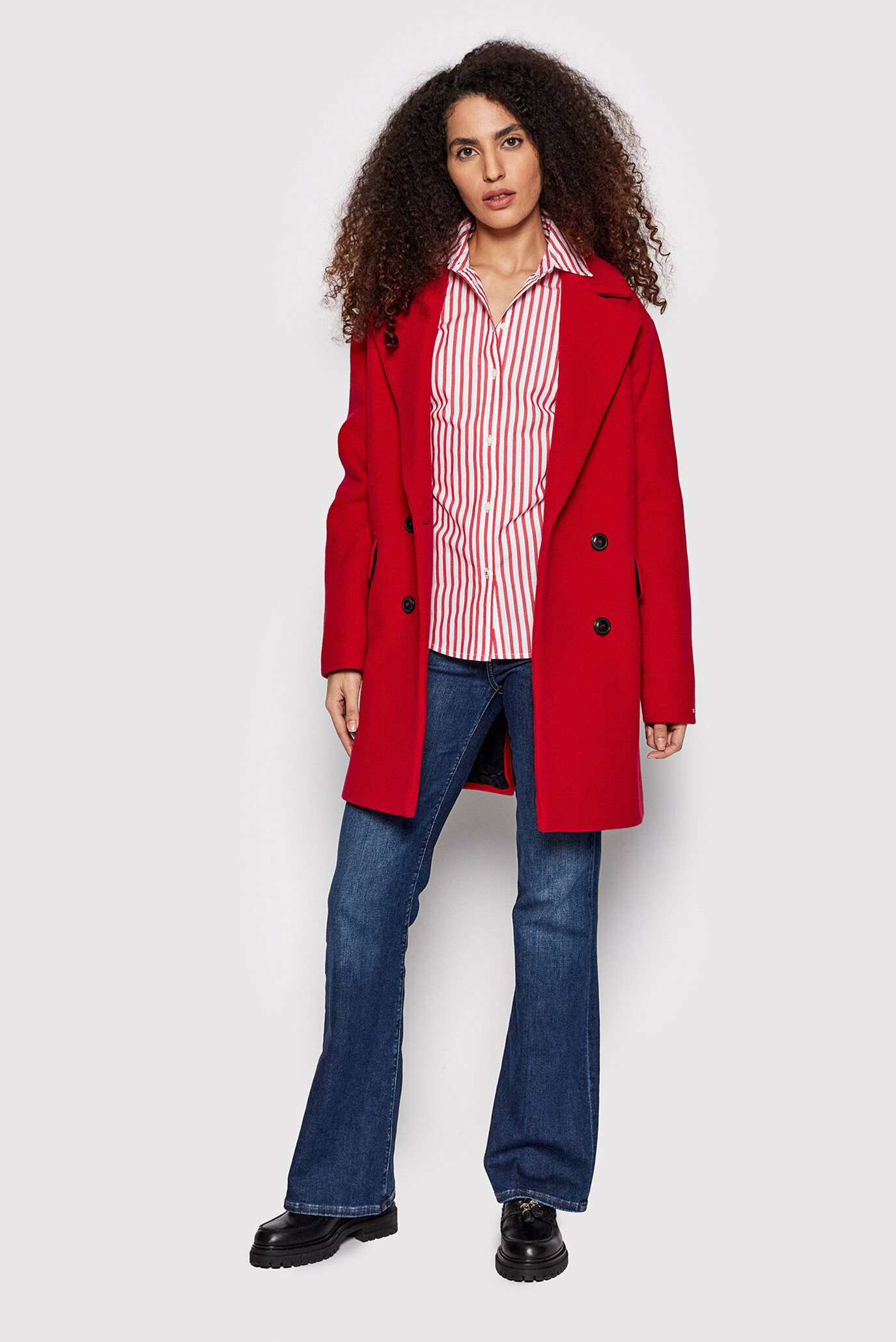 Пальто WOOL BLEND DB BRUSHED COAT 2