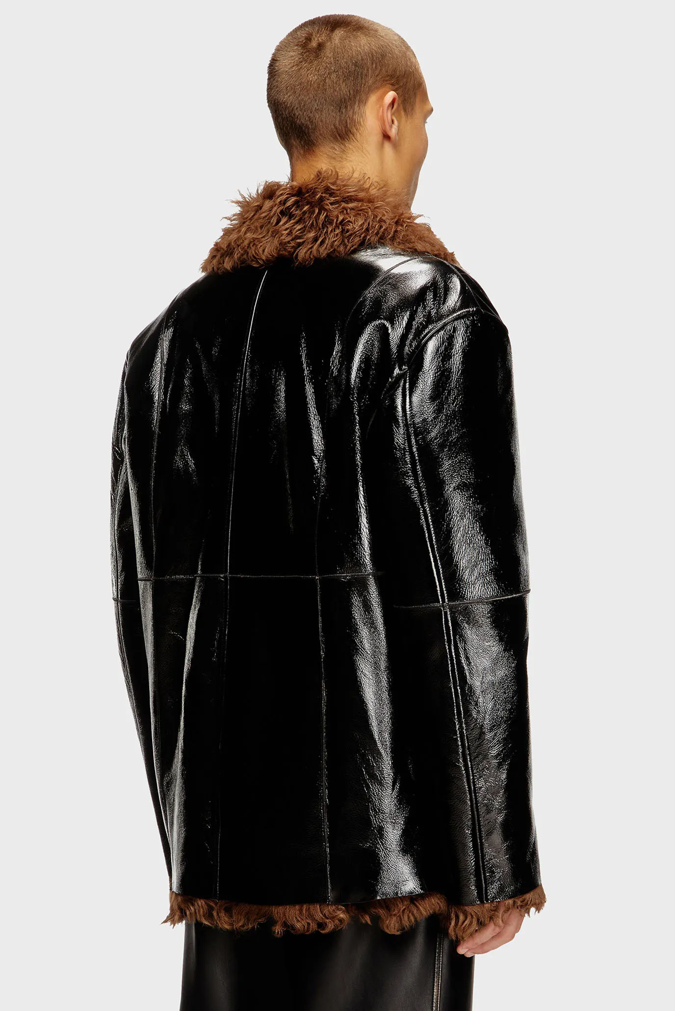 Куртка кожаная L-HARNETT GIACCA 3