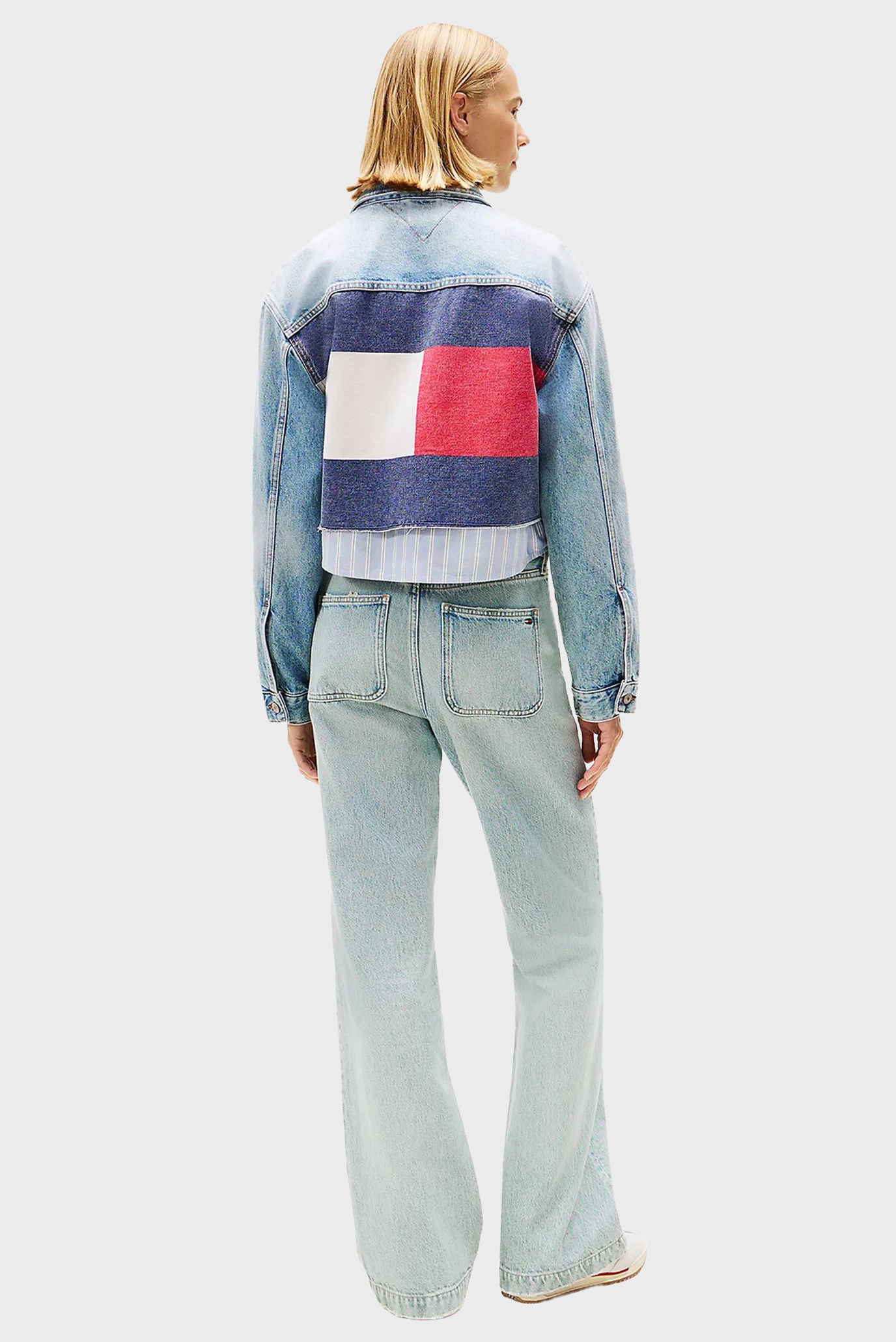 Куртка джинсовая/CROPPD TRCKR JKT RWB EXT CI6033 3