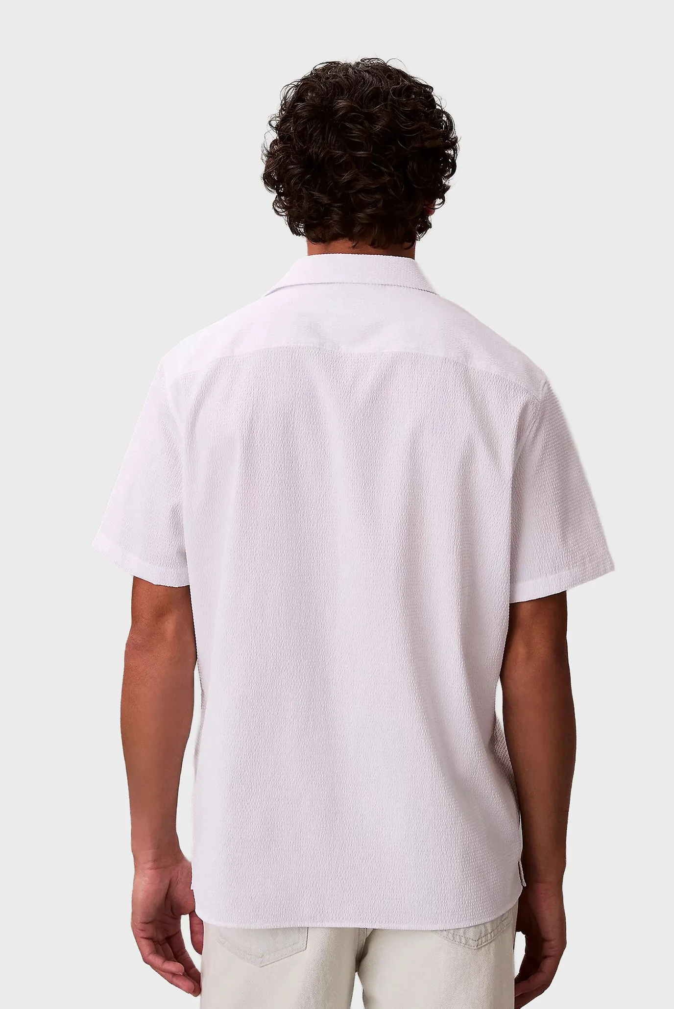 Рубашка с коротким рукавом SS SOLID SEERSUCKER CLASSIC SHIR 4