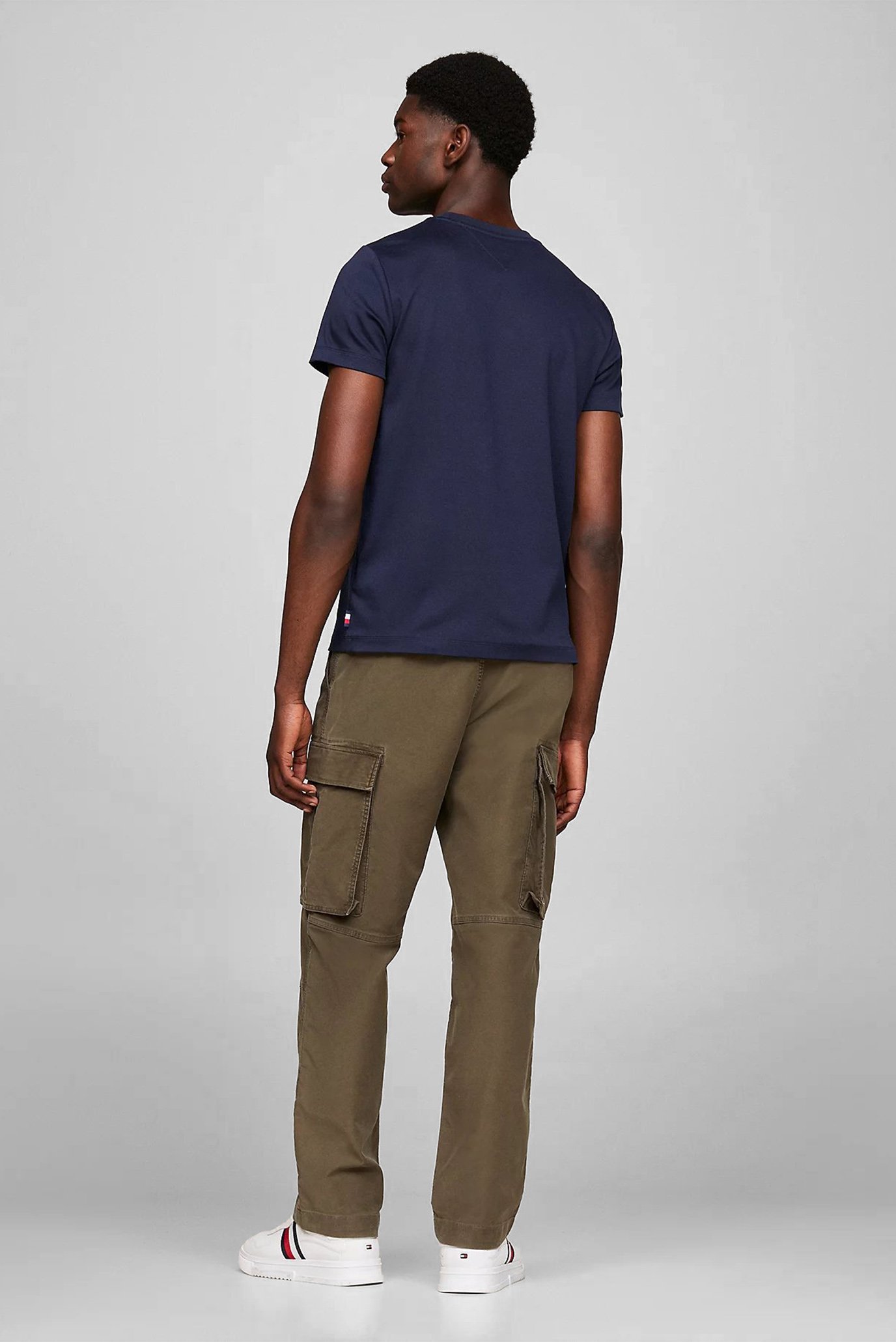 Мужская темно-синяя футболка LUXURY INTERLOCK TEE 3